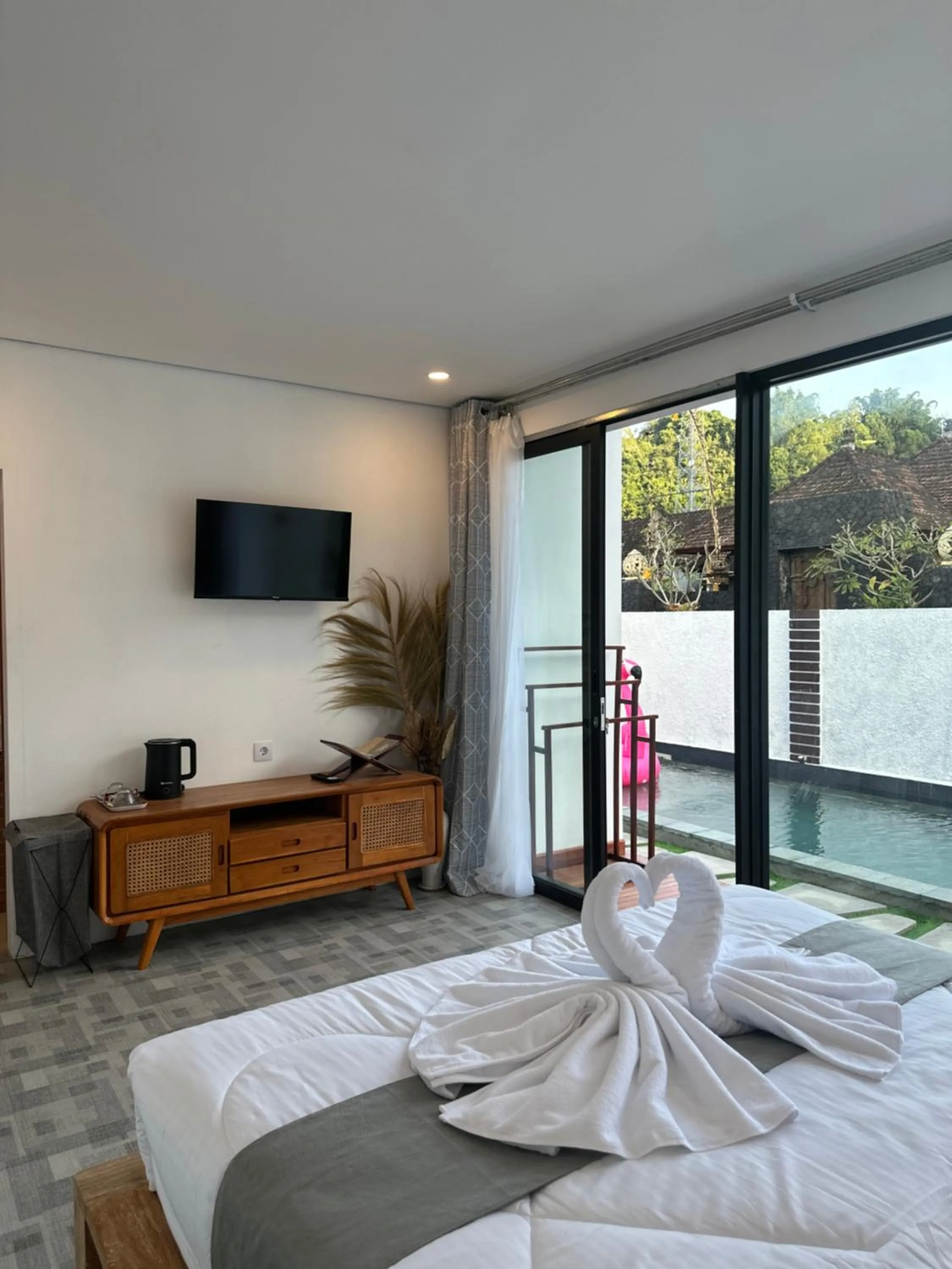 Deluxe Double Room in Heaven House Kintamani