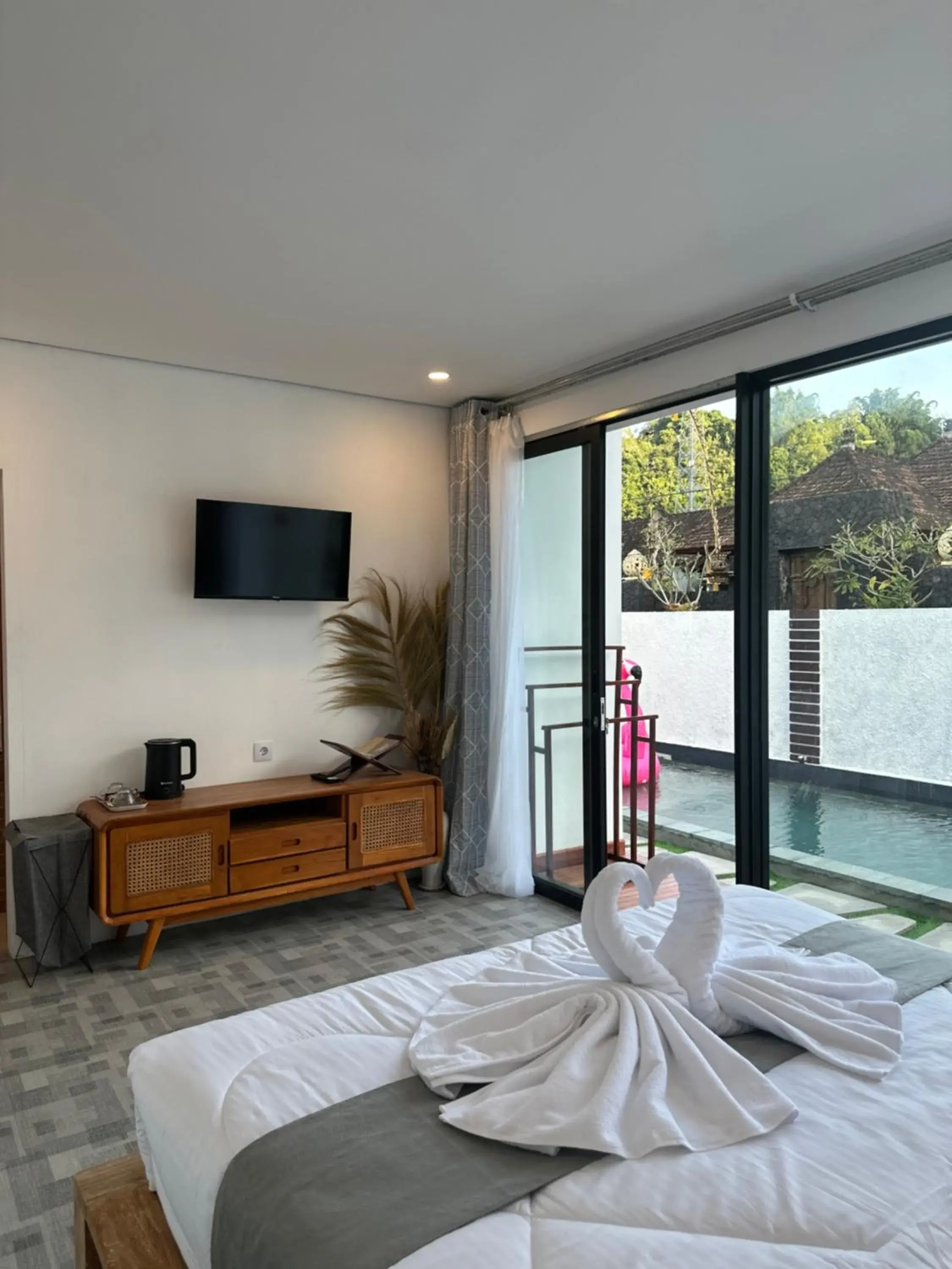 Deluxe Double Room in Heaven House Kintamani Deluxe Double Room in Heaven House Kintamani