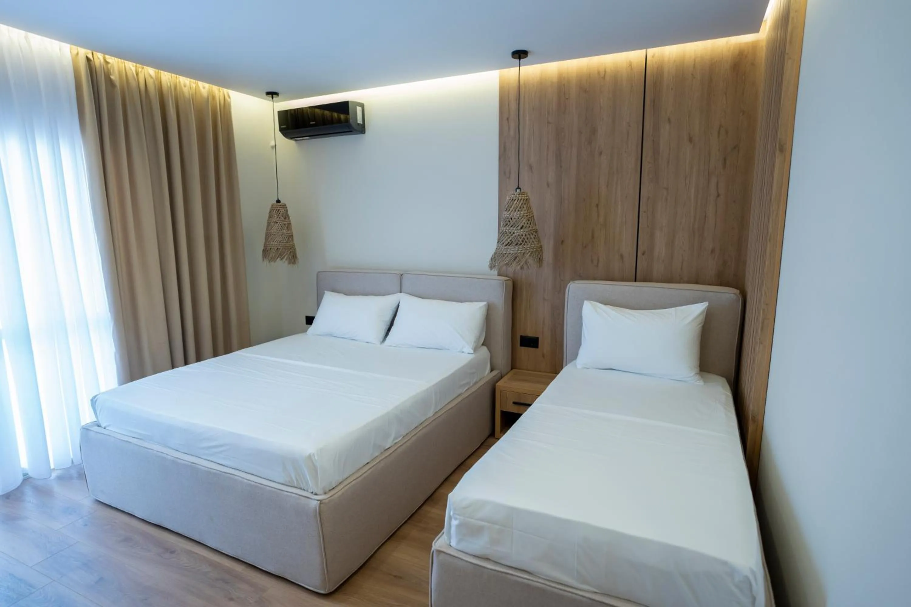 Bed in Rumar Hotel