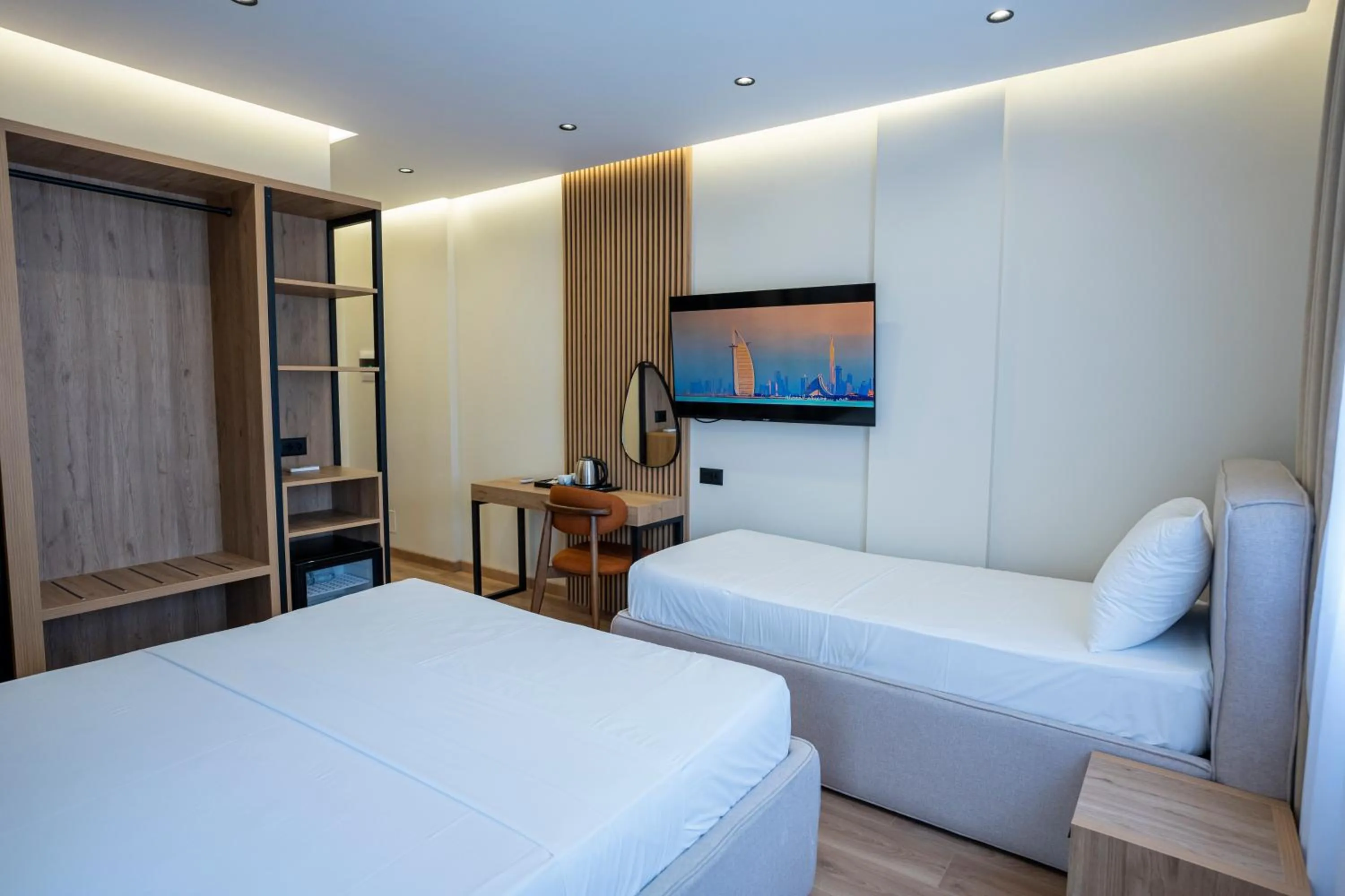 Bed in Rumar Hotel