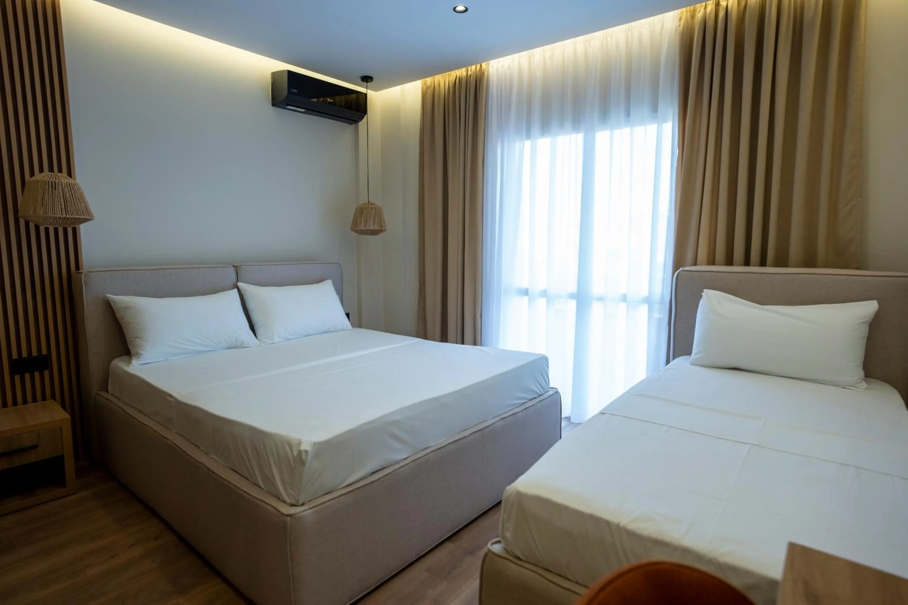 Bed in Rumar Hotel