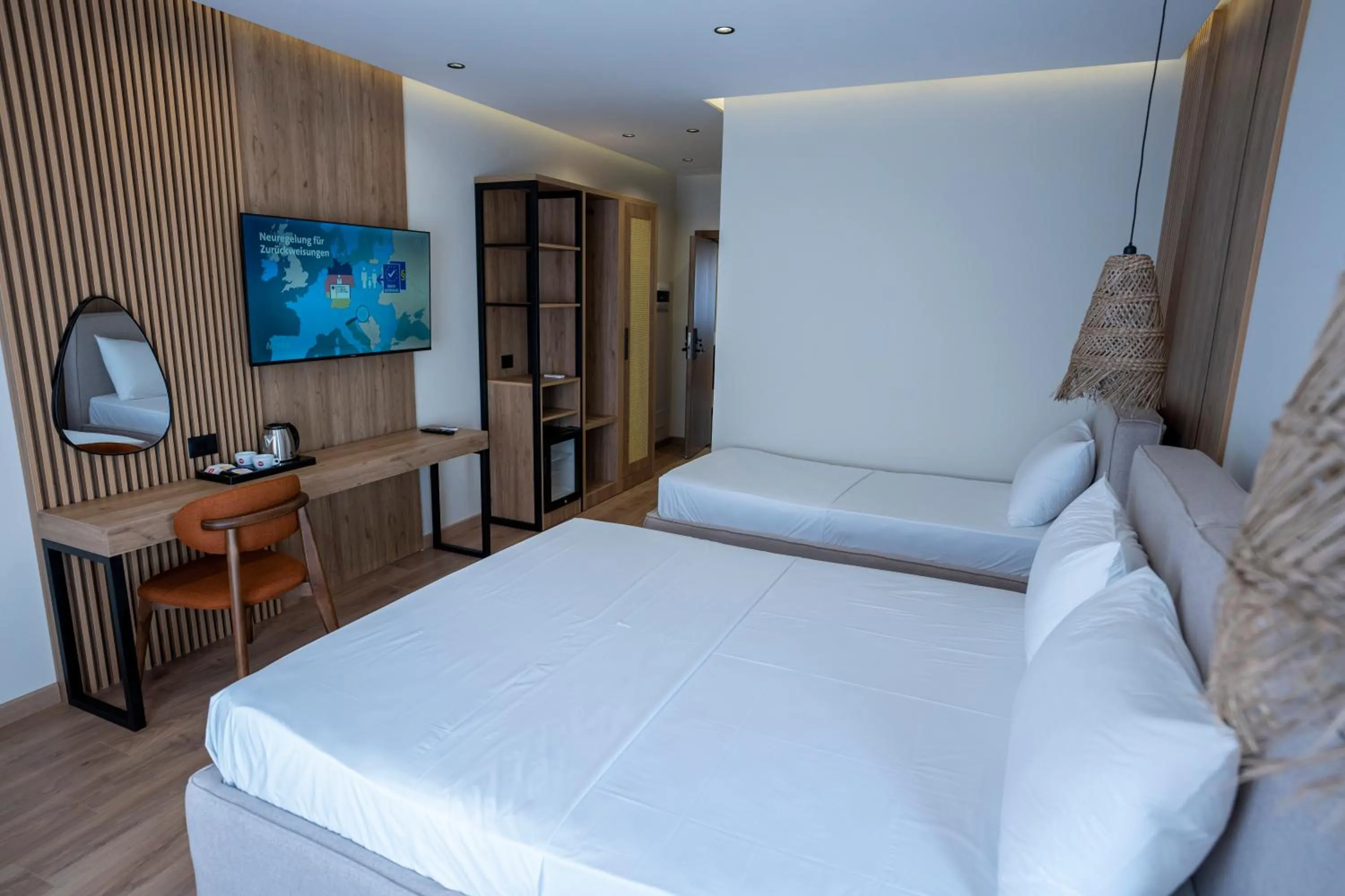 Bed in Rumar Hotel