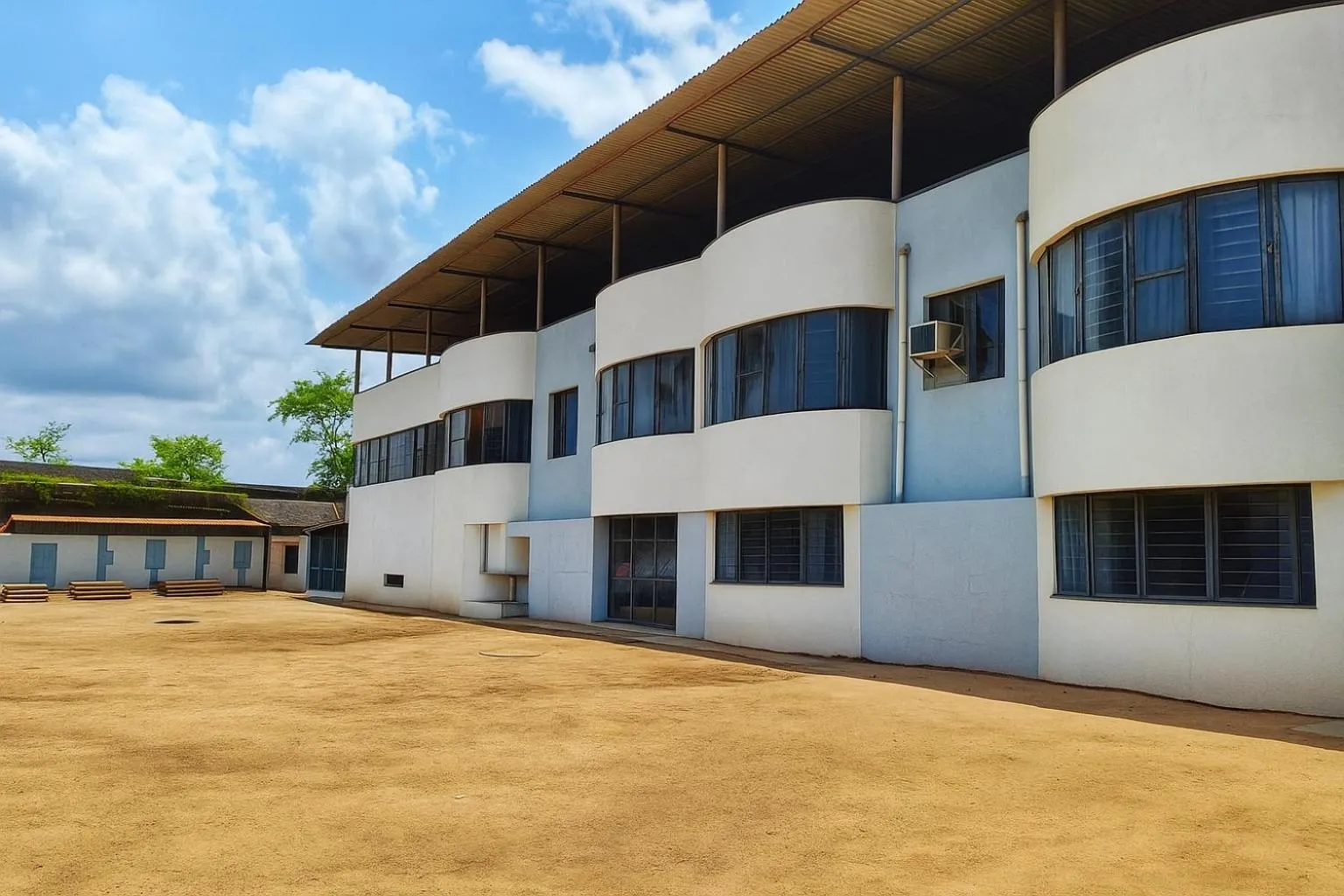 Property building in Hotel Sai Samrat INN
