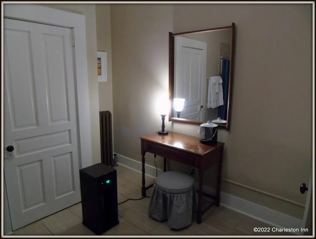 Bathroom in The Charleston Inn Hendersonville NC