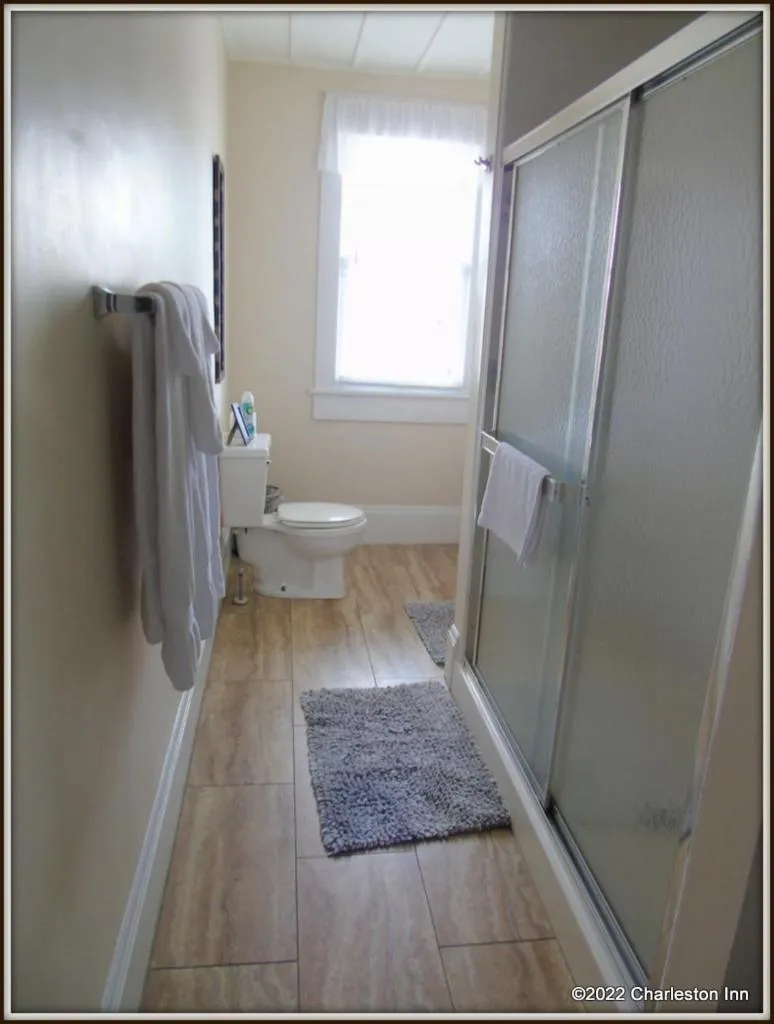 Bathroom in The Charleston Inn Hendersonville NC