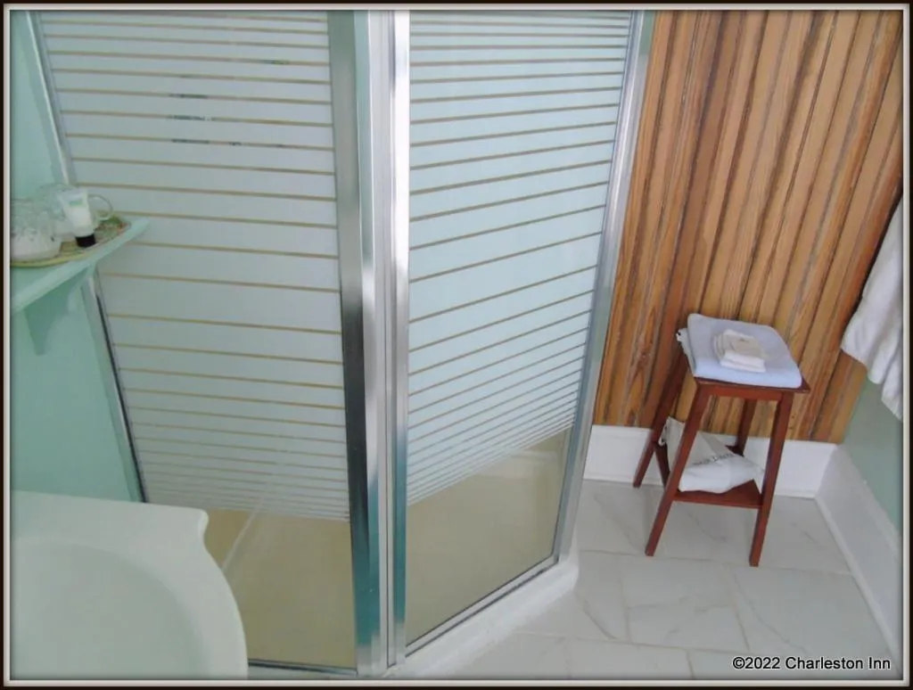 Bathroom in The Charleston Inn Hendersonville NC