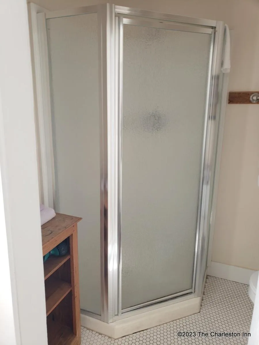 Shower in The Charleston Inn Hendersonville NC
