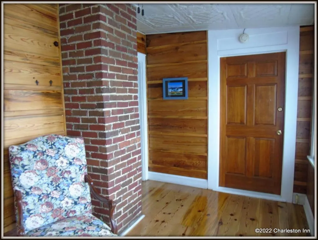Seating area in The Charleston Inn Hendersonville NC