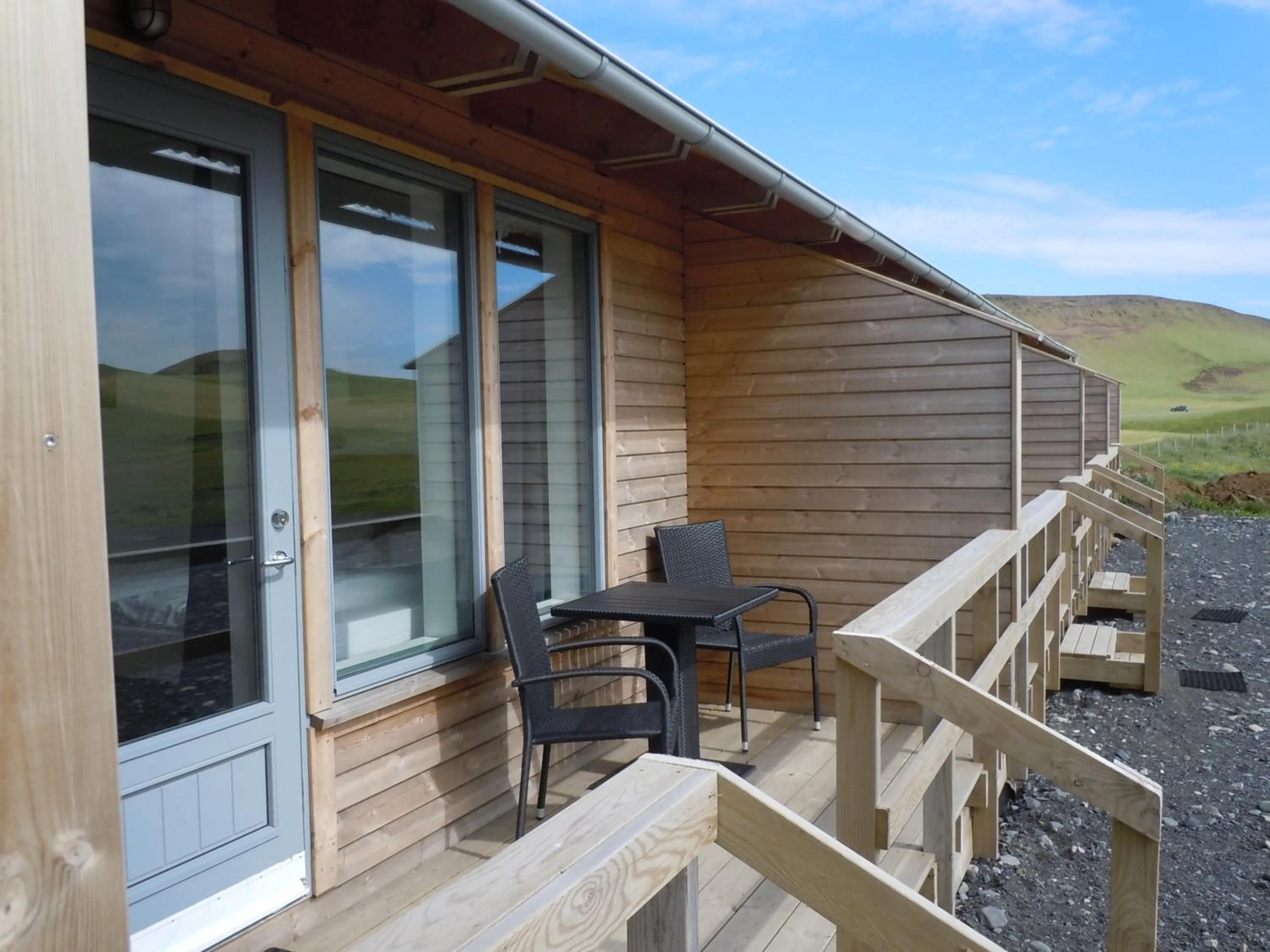 Balcony/Terrace in Hvammból Guesthouse