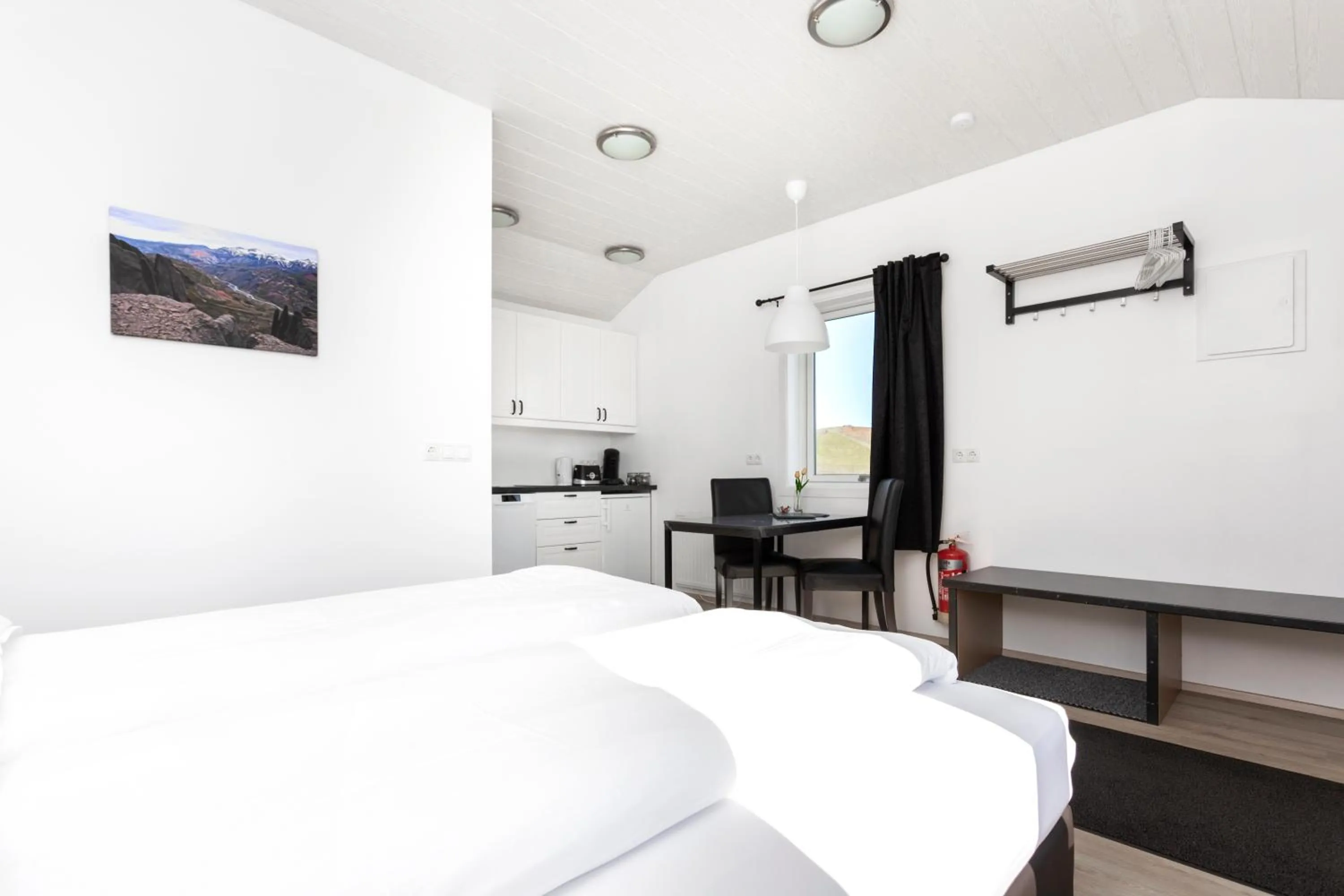 Bed in Hvammból Guesthouse