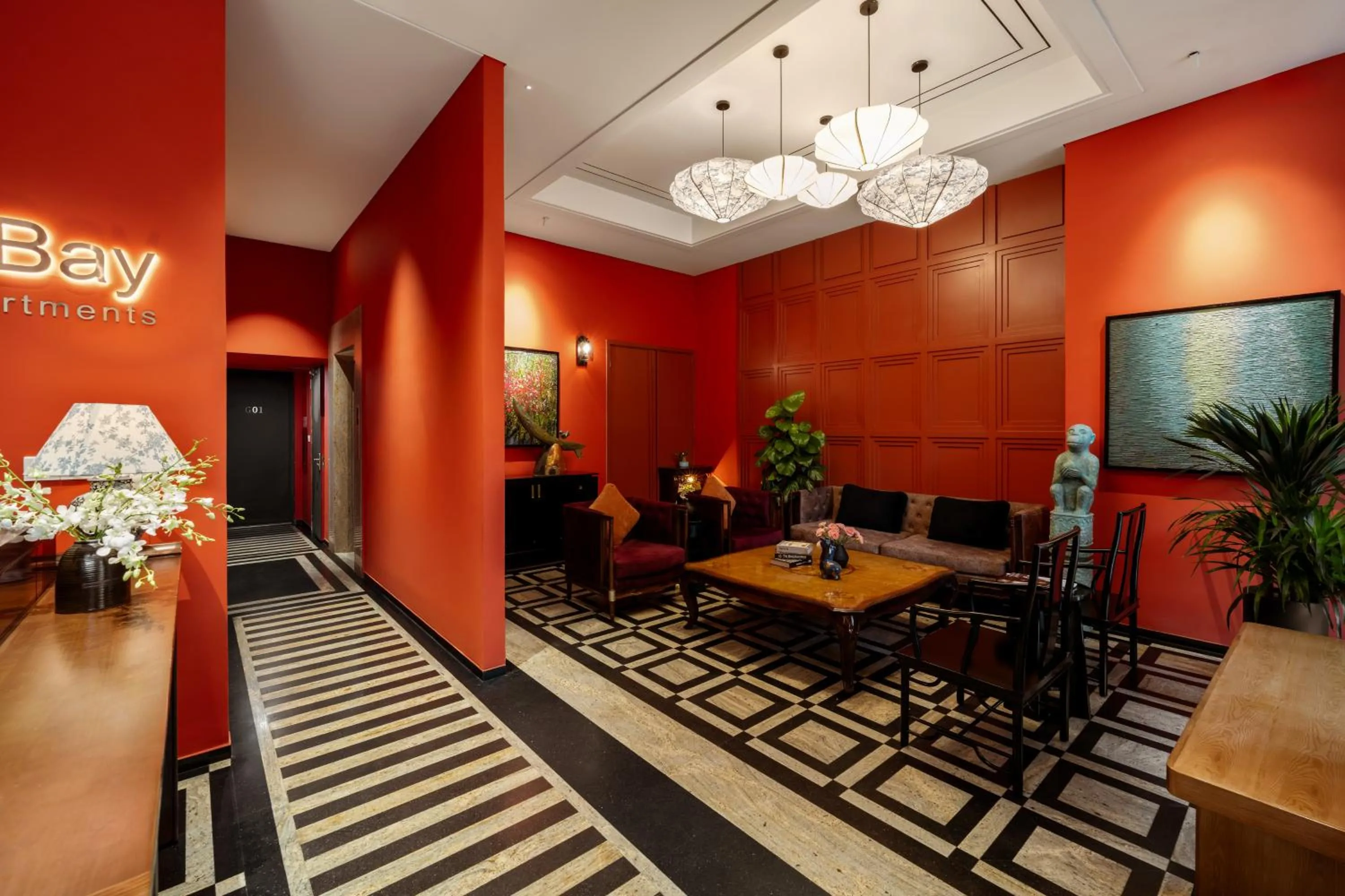 Lobby or reception in Amber Bay Hotel & Suites Da Nang