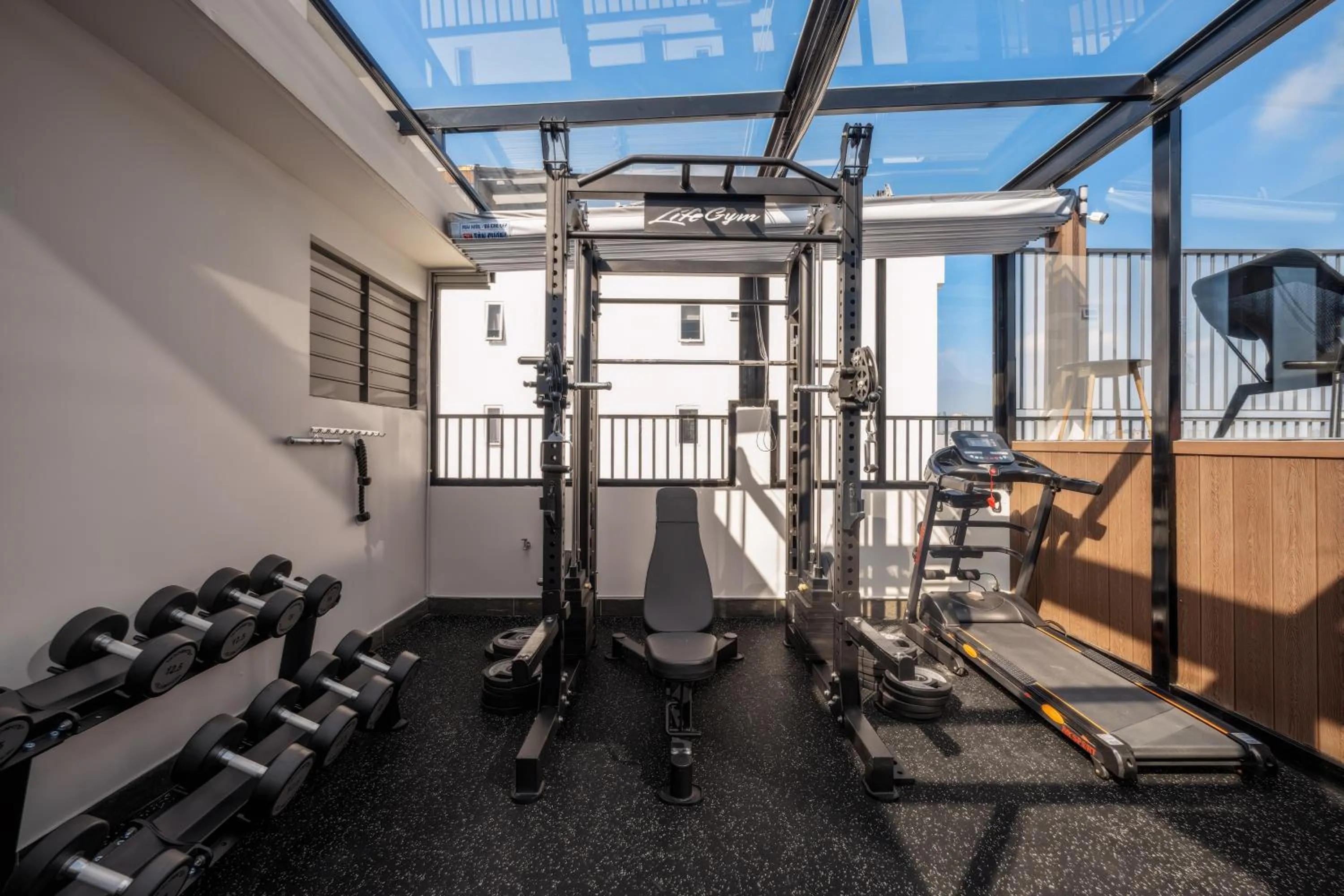 Fitness centre/facilities in Amber Bay Hotel & Suites Da Nang