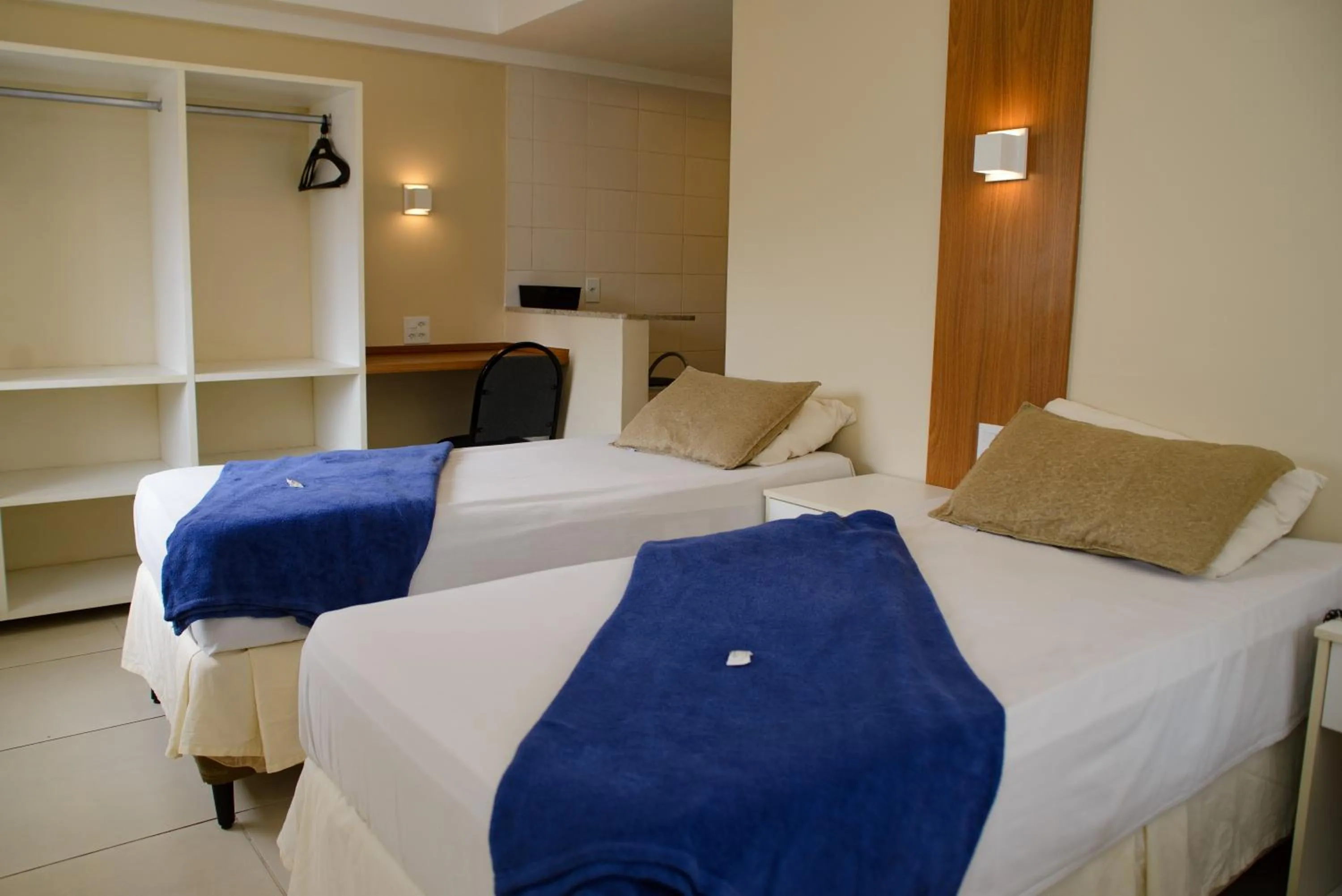 Bed in Hotel Cantareira