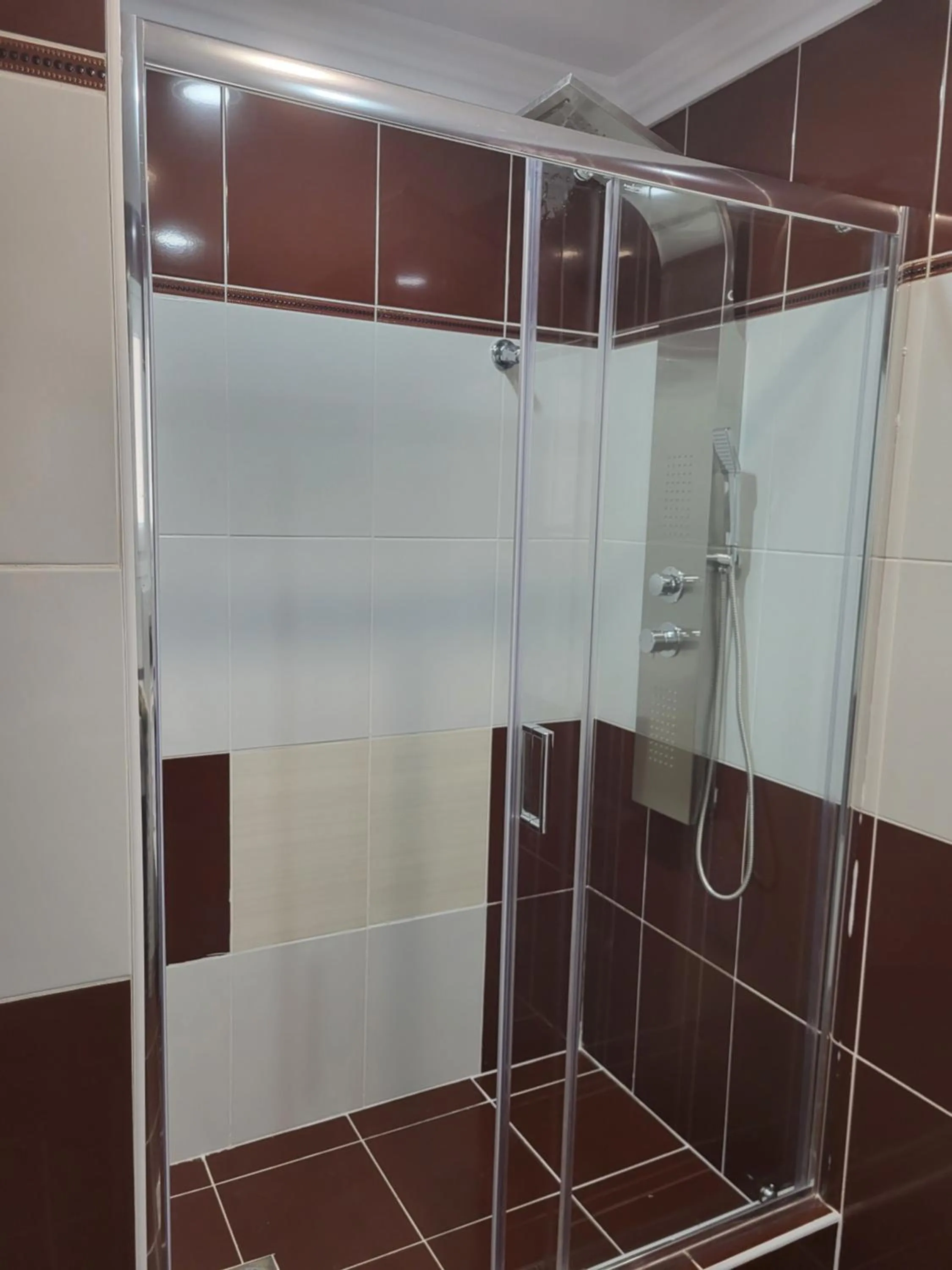 Shower in Hotel Louiza