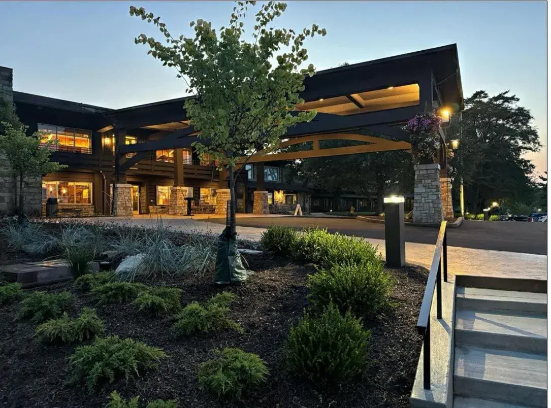 Property building in Oglebay Resort Property building in Oglebay Resort