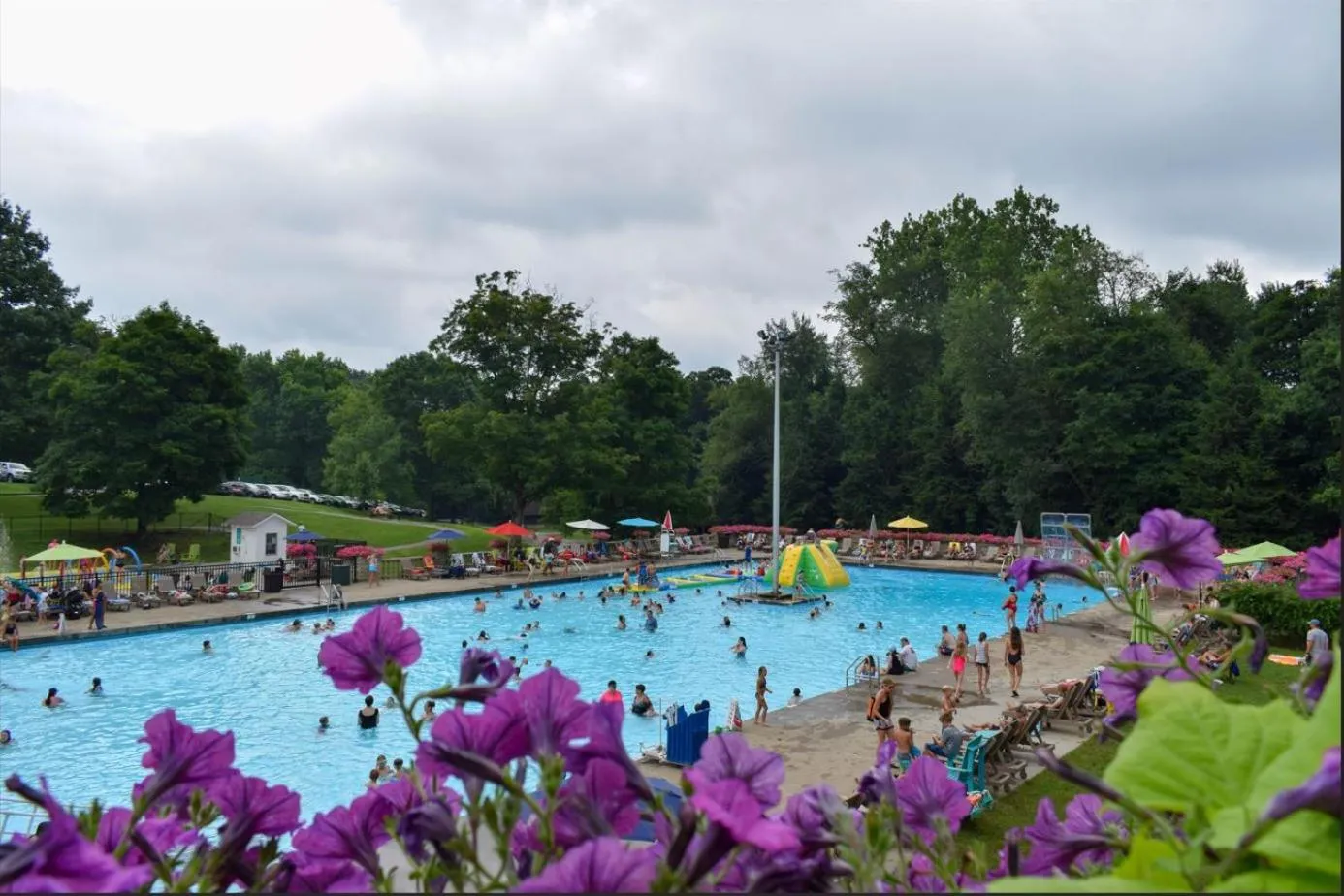Swimming pool in Oglebay Resort