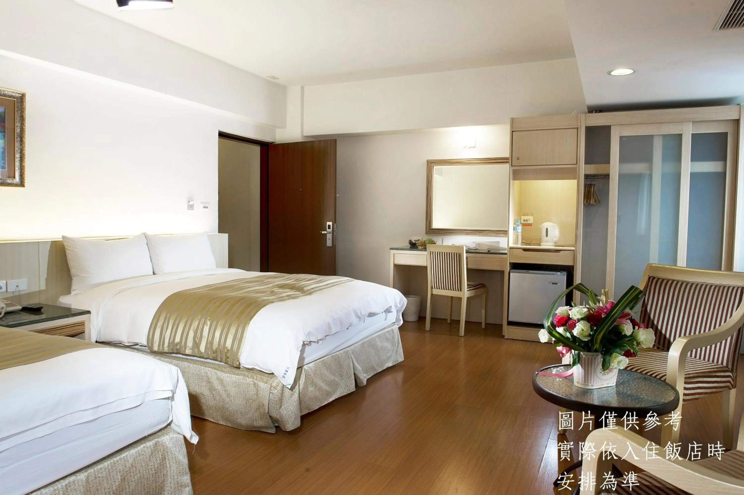 Bed in Ocean Hayline Hotel