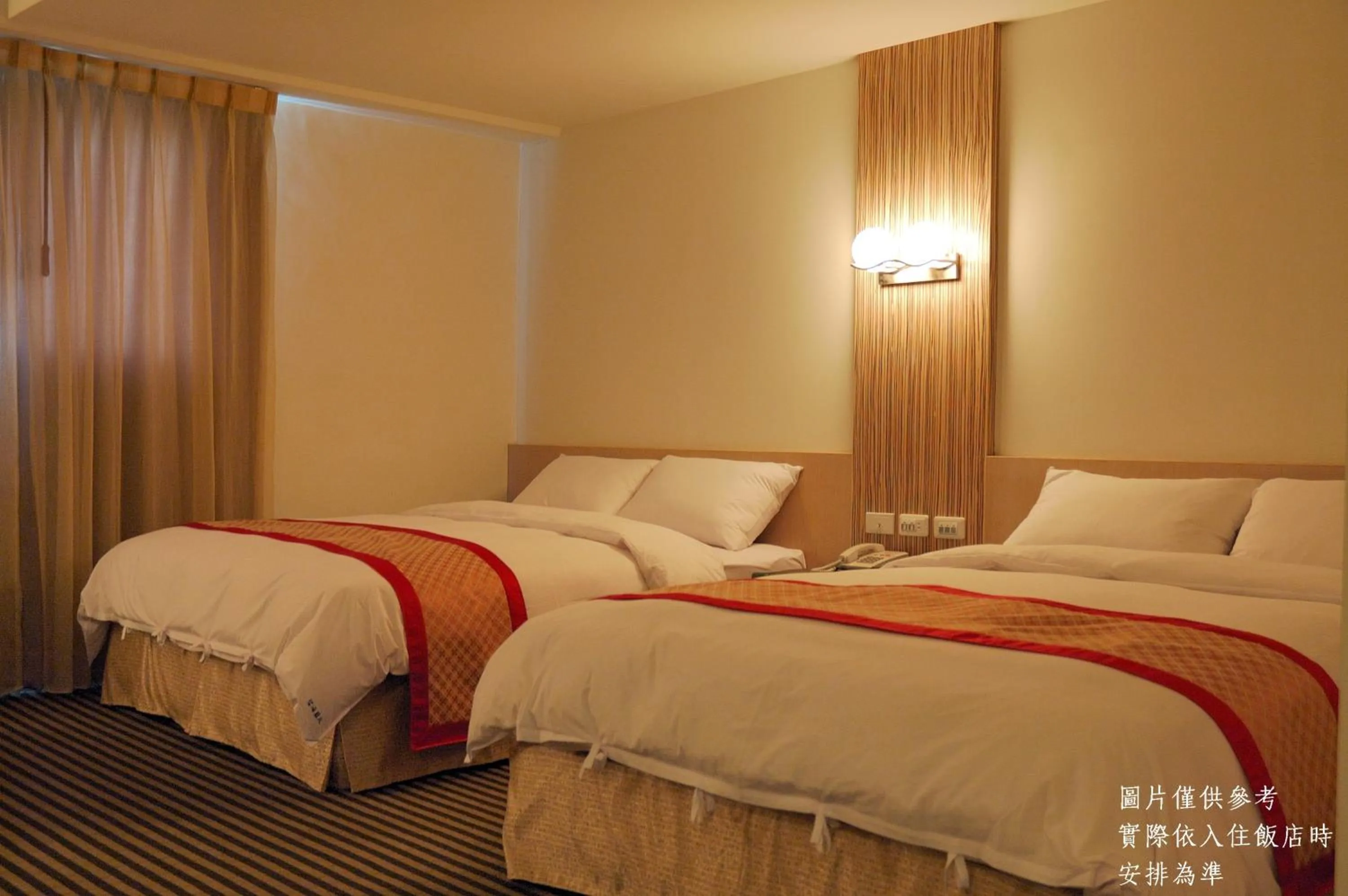 Bed in Ocean Hayline Hotel