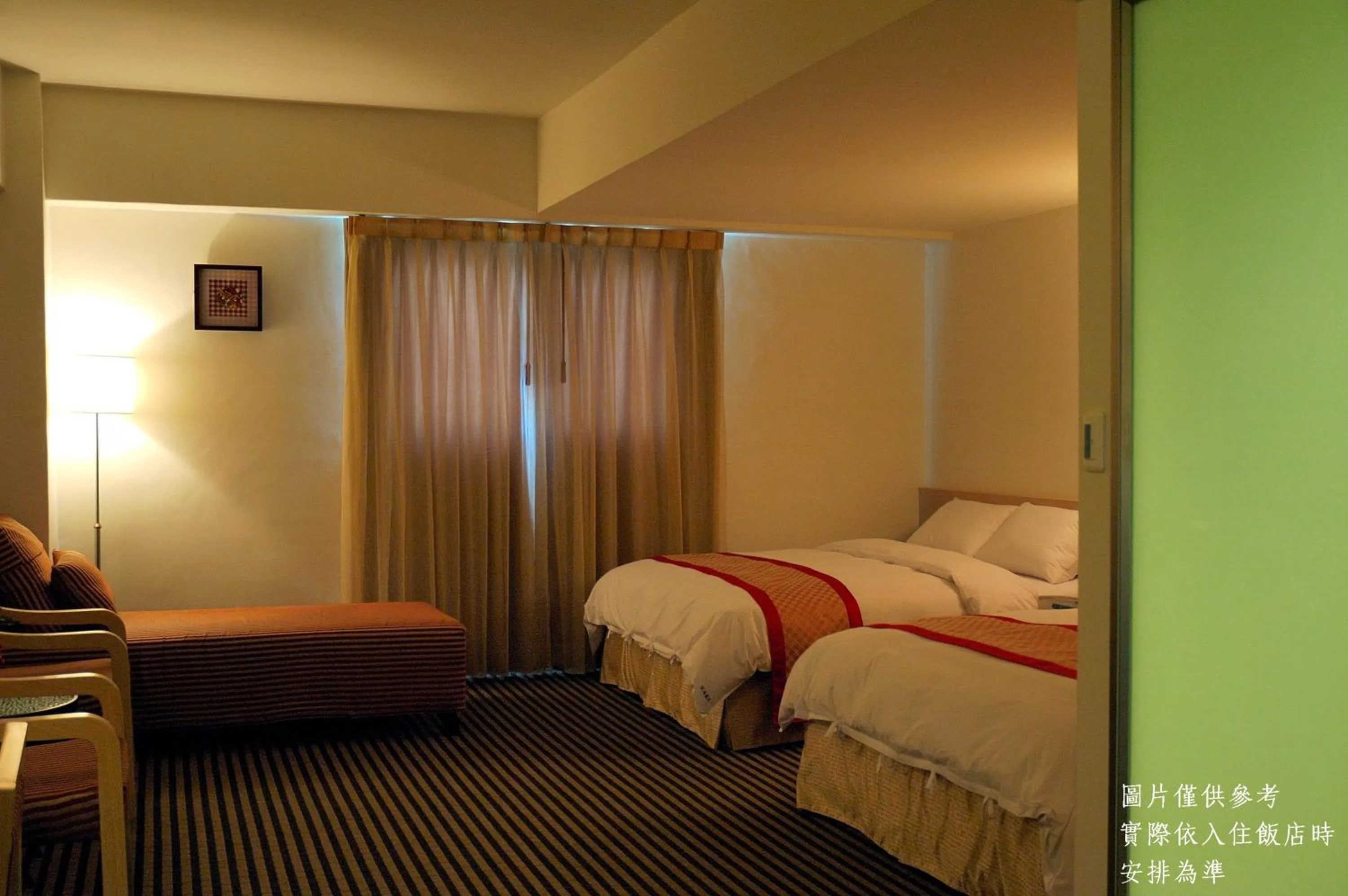 Bed in Ocean Hayline Hotel