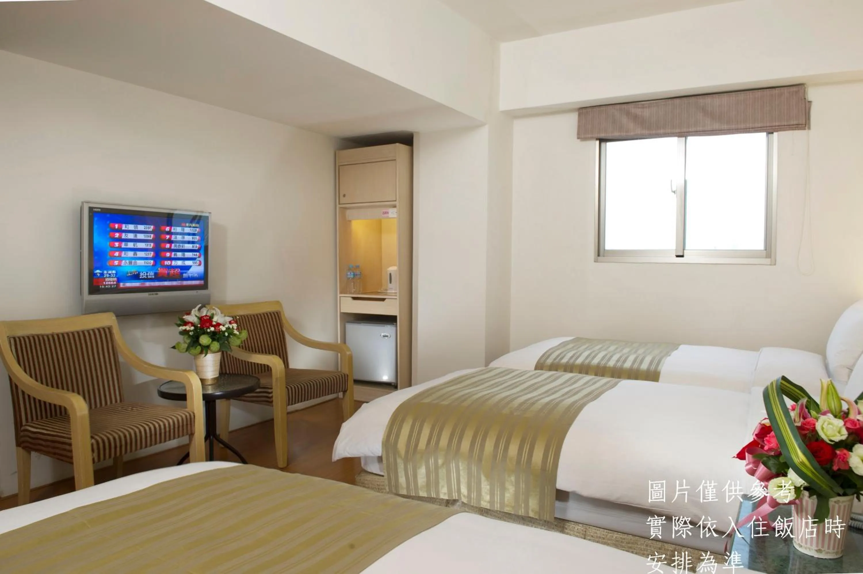 Bed in Ocean Hayline Hotel