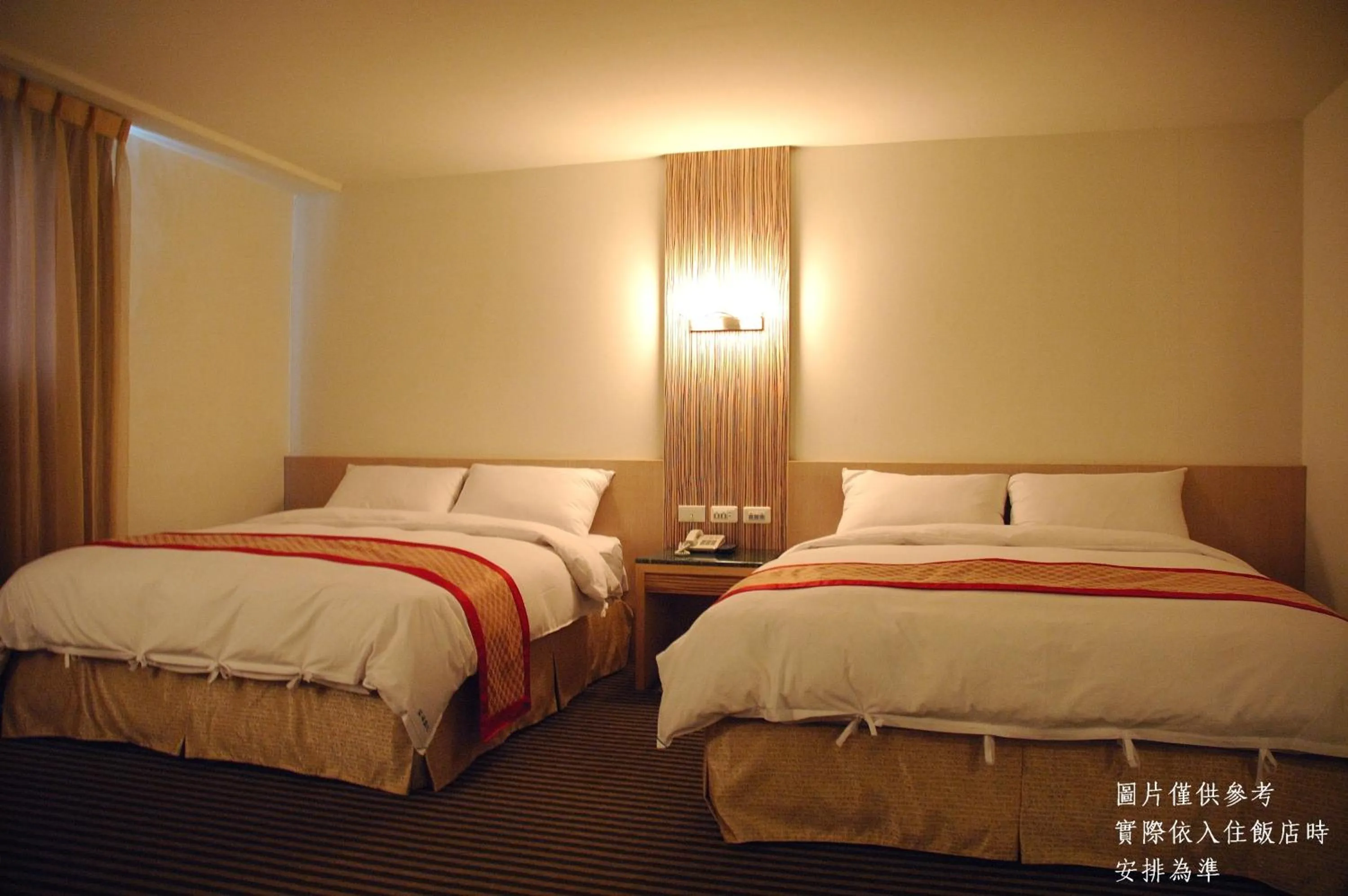 Bed in Ocean Hayline Hotel