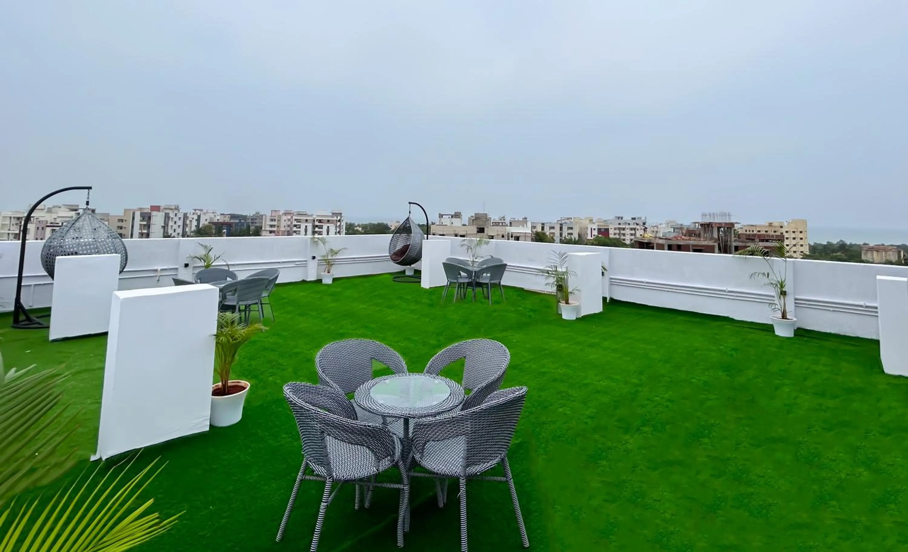 Patio in Housr Rushikonda Visakhapatnam Near APIIC Towers