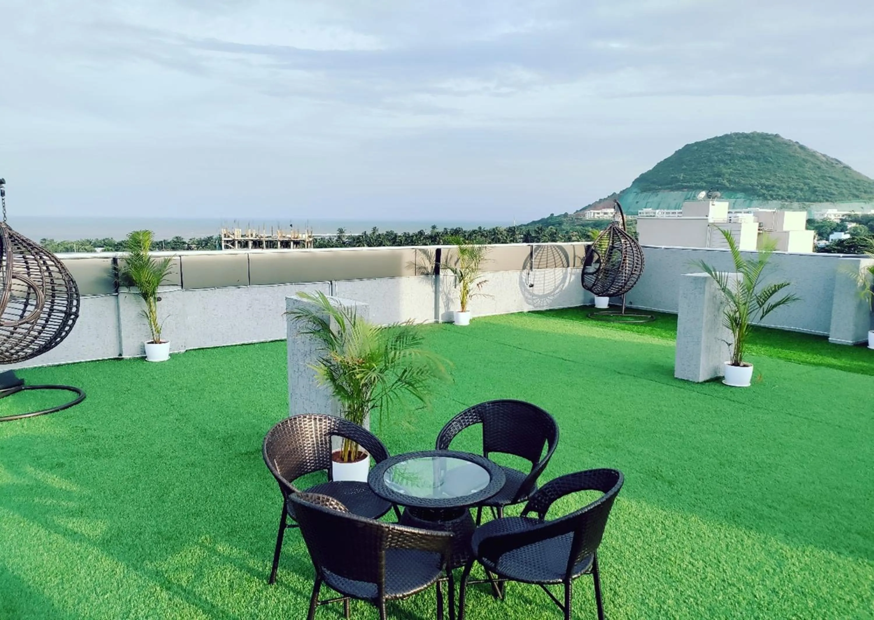 Garden in Housr Rushikonda Visakhapatnam Near APIIC Towers