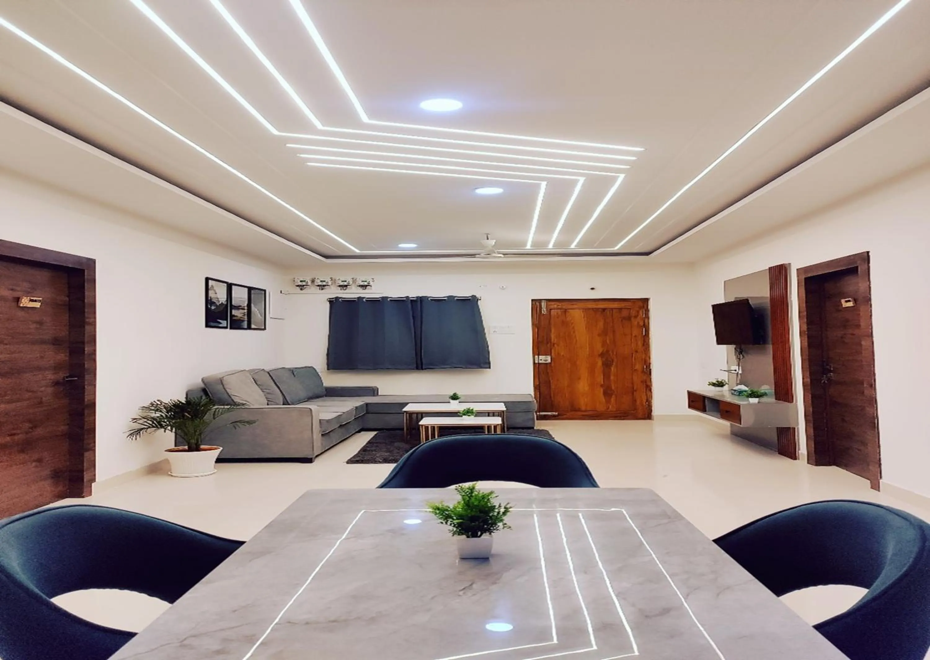 Living room in Housr Rushikonda Visakhapatnam Near APIIC Towers