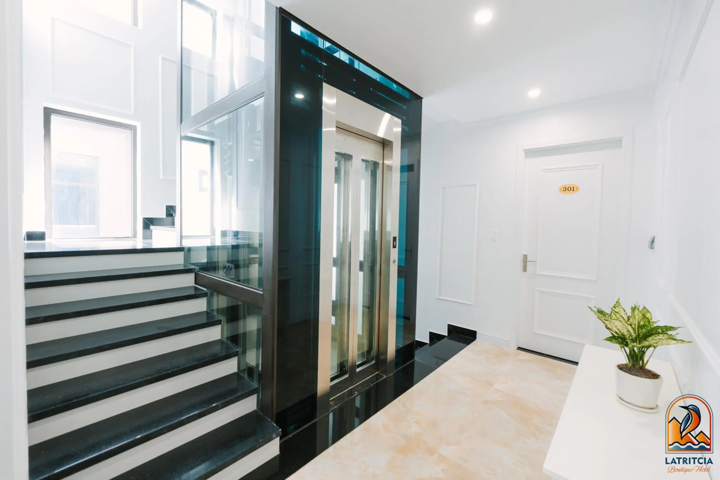 elevator in Latritcia Boutique Hotel