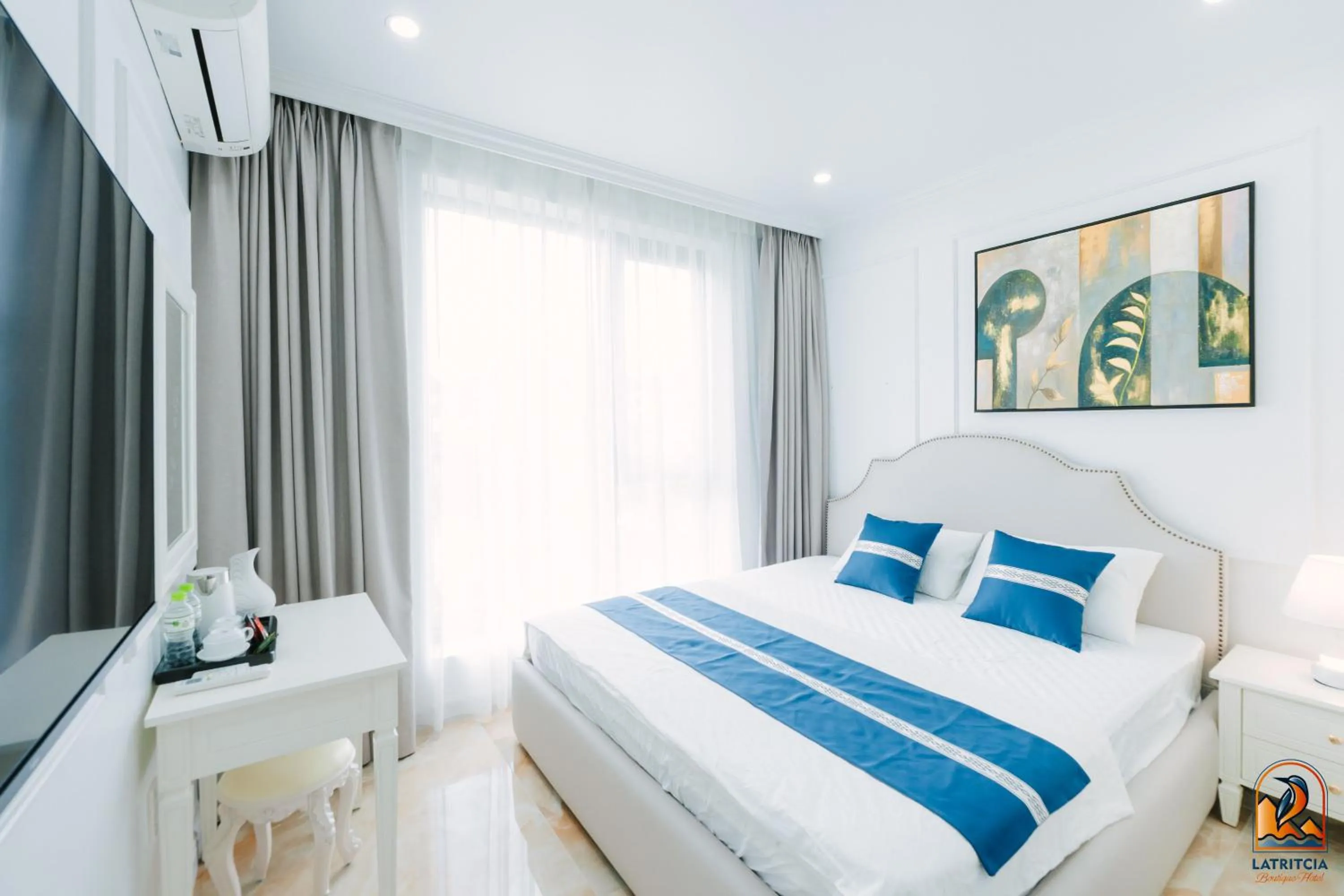 Bed in Latritcia Boutique Hotel