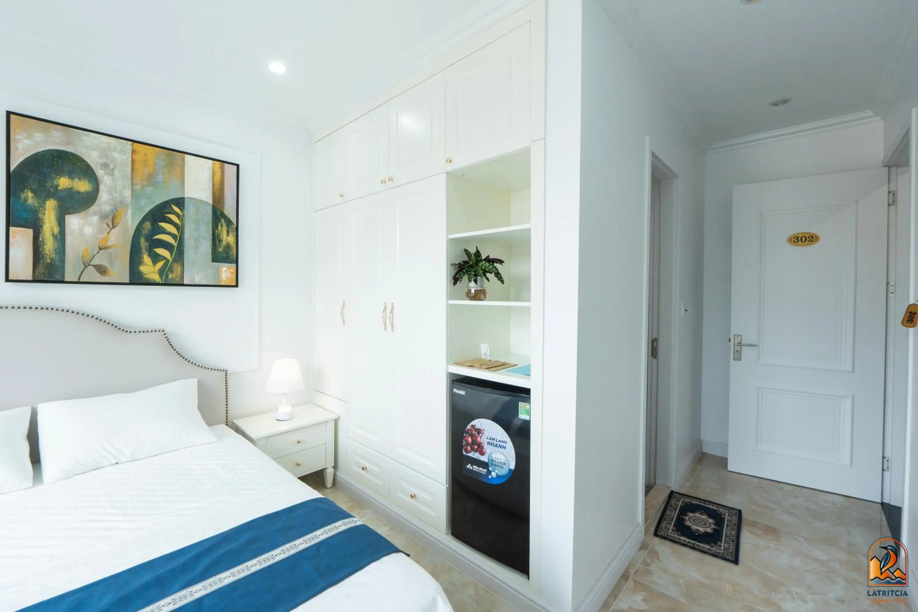 Bed in Latritcia Boutique Hotel