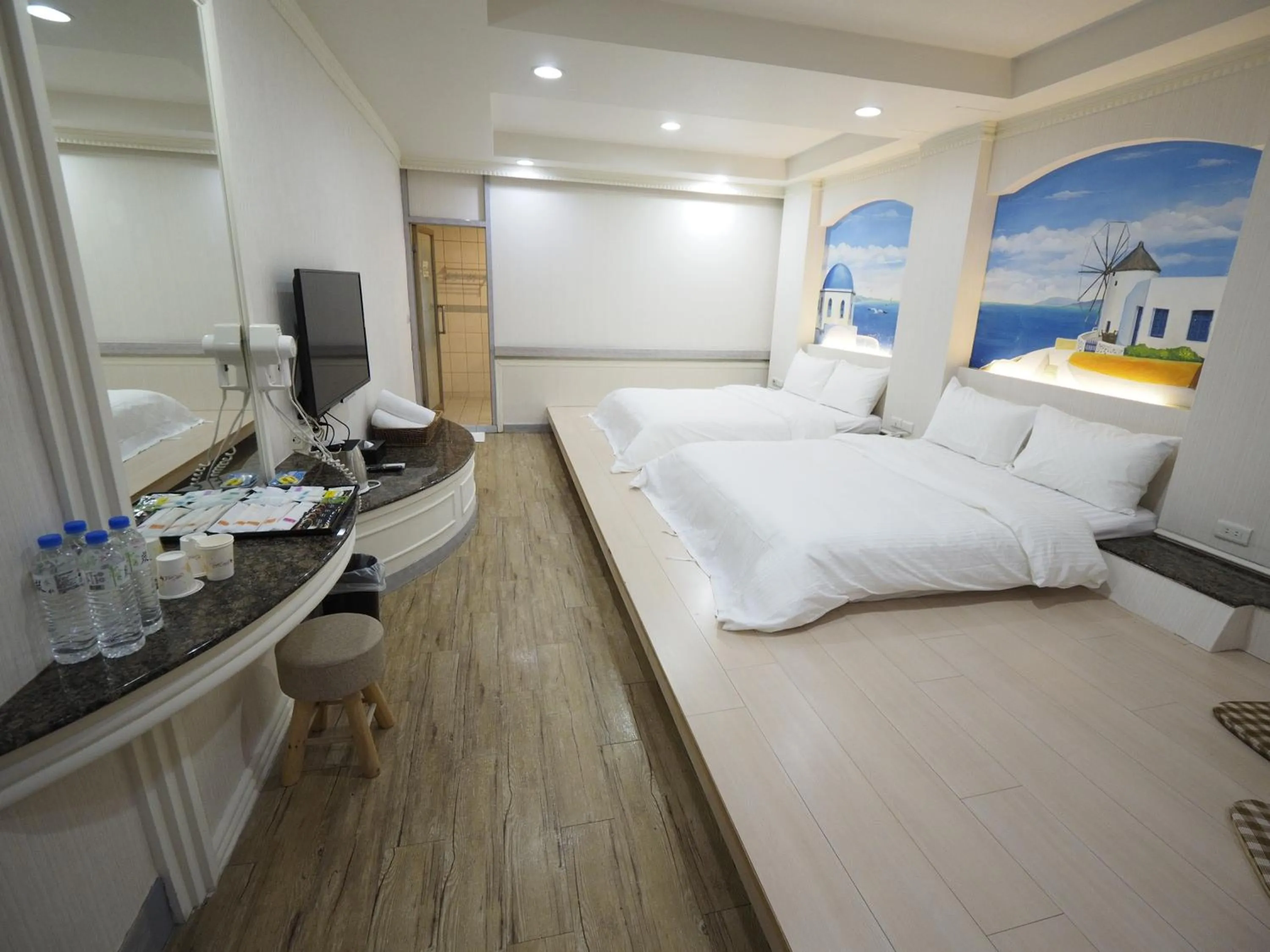 Bed in 合悅都會商旅 Heyue HOTEL