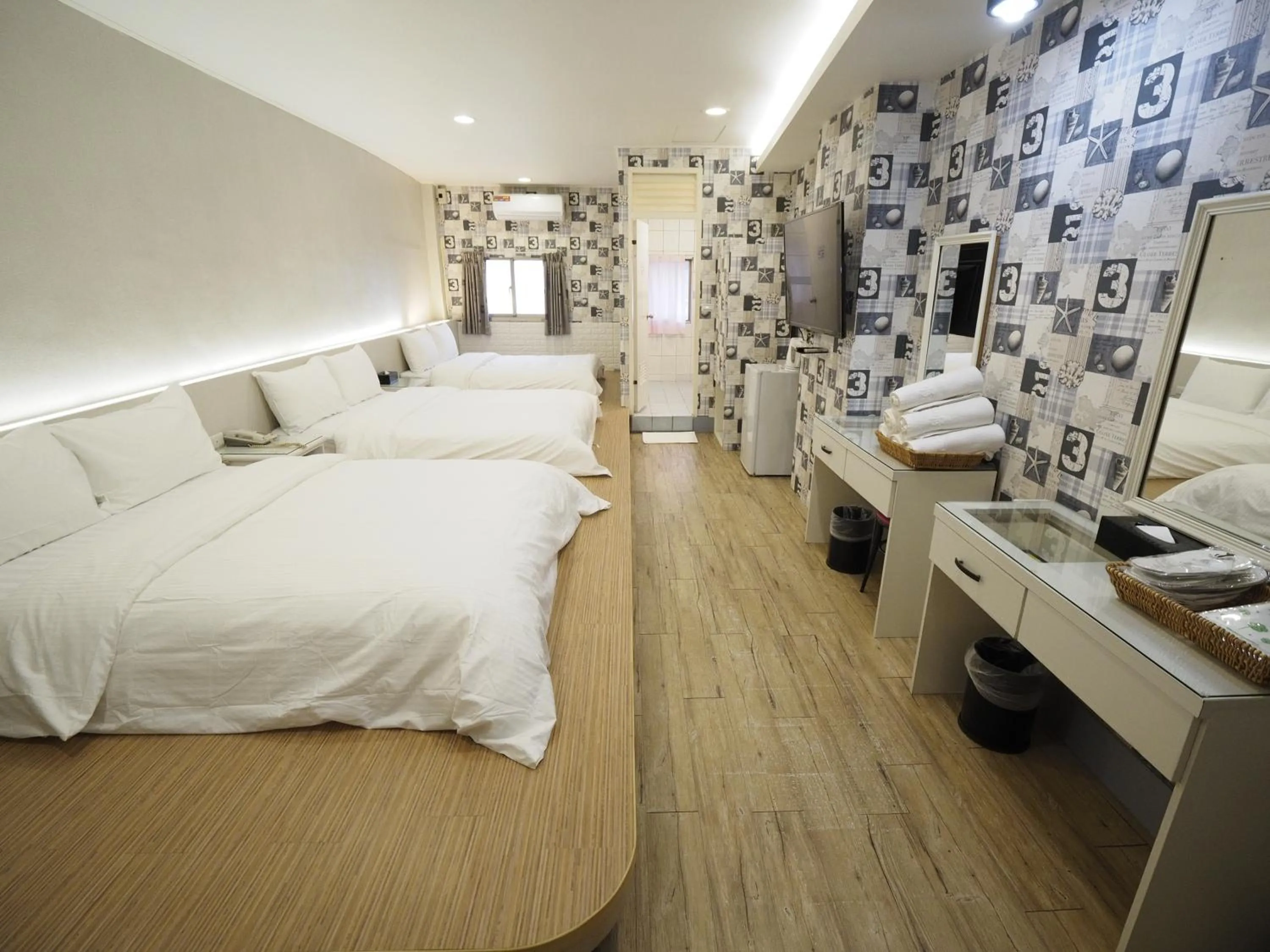 Bed in 合悅都會商旅 Heyue HOTEL