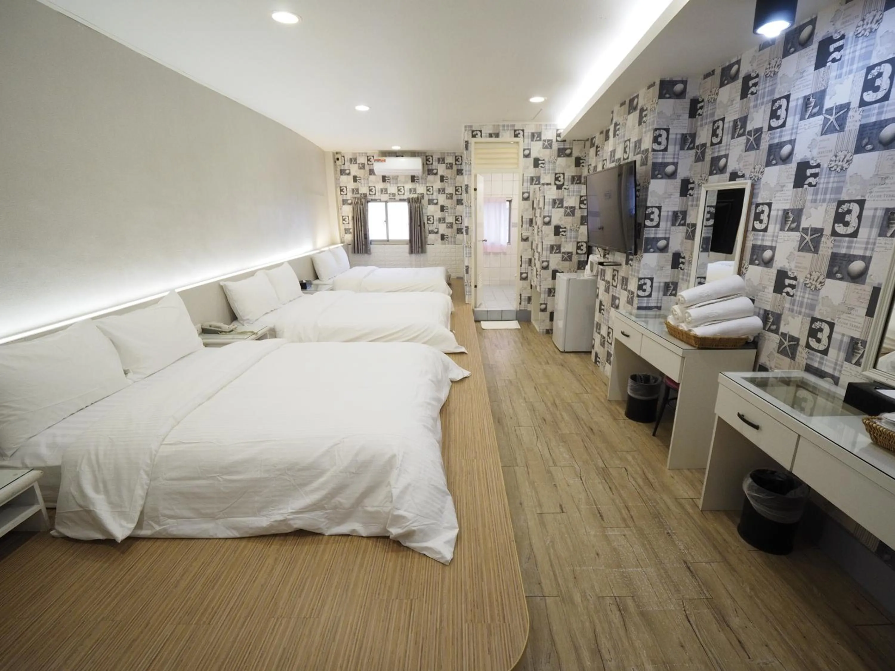 Bed in 合悅都會商旅 Heyue HOTEL