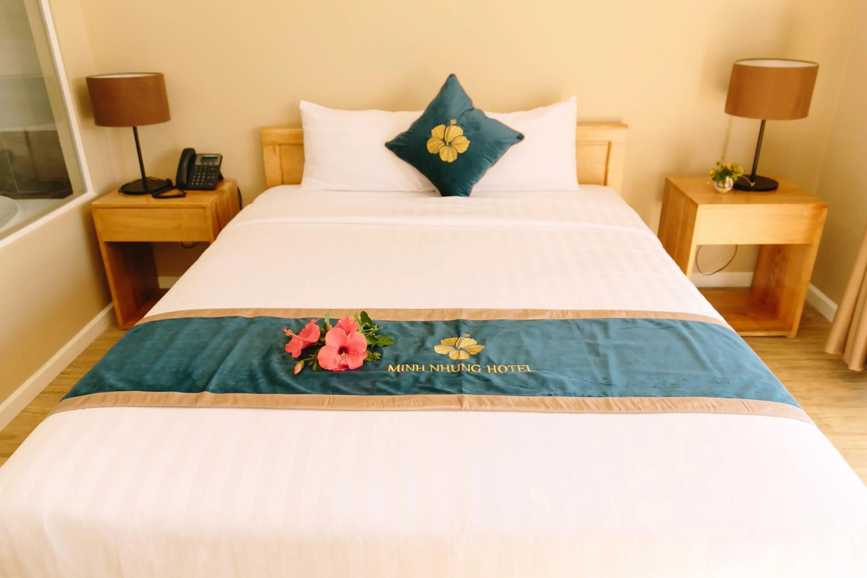 Bedroom, Bed in Minh Nhung Hotel