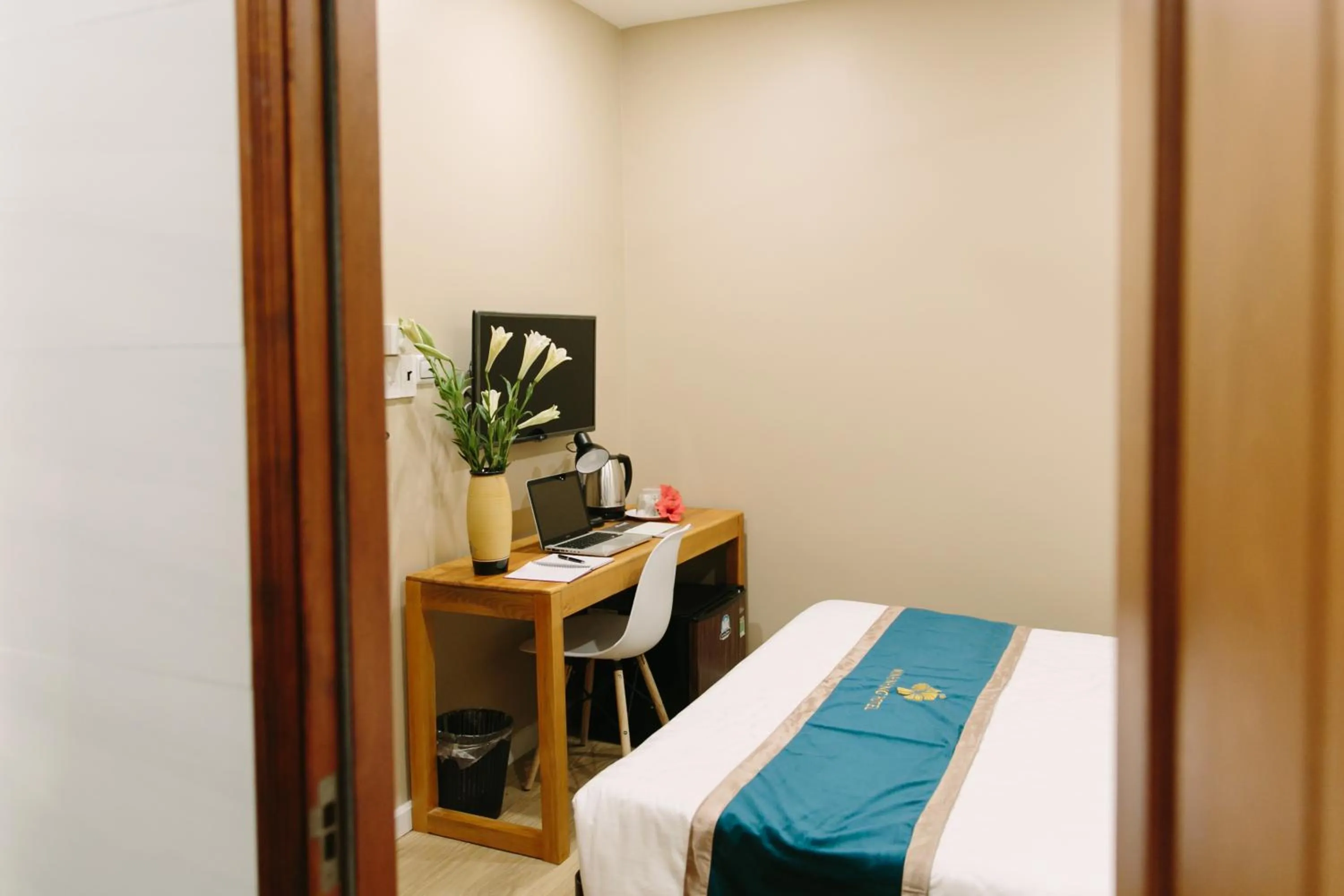 Bed in Minh Nhung Hotel