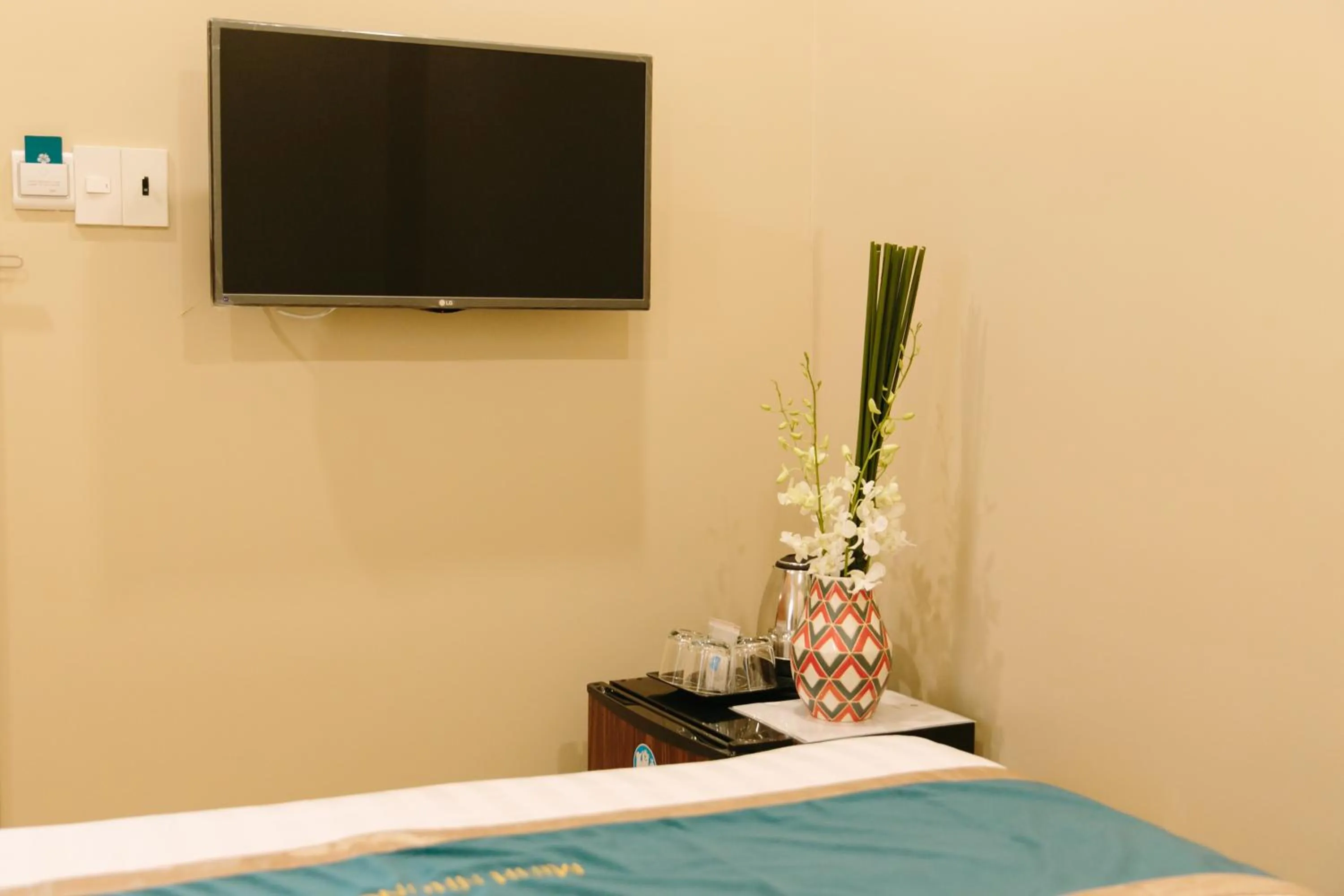 Bed in Minh Nhung Hotel