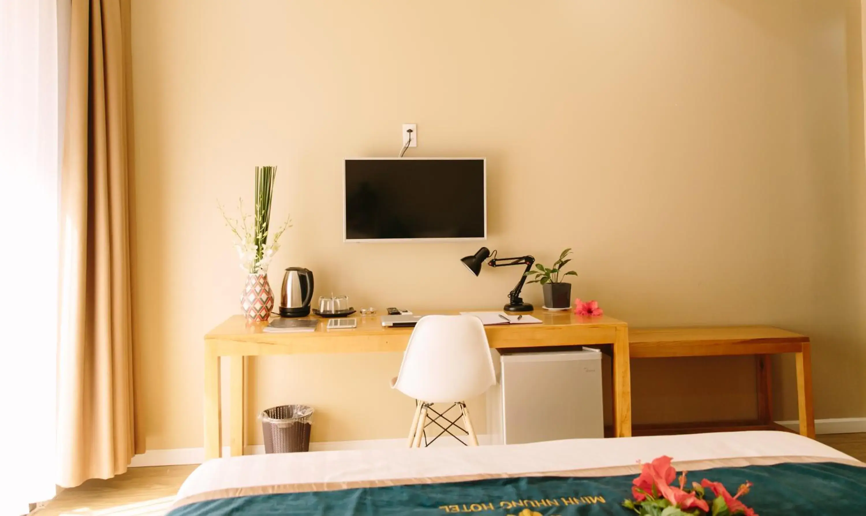 Bedroom in Minh Nhung Hotel Bedroom in Minh Nhung Hotel