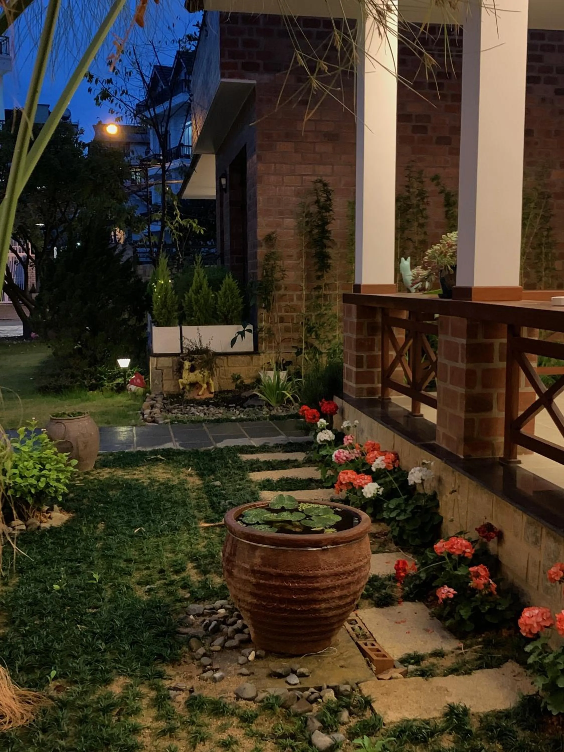 Patio in Hoang Loc Villa