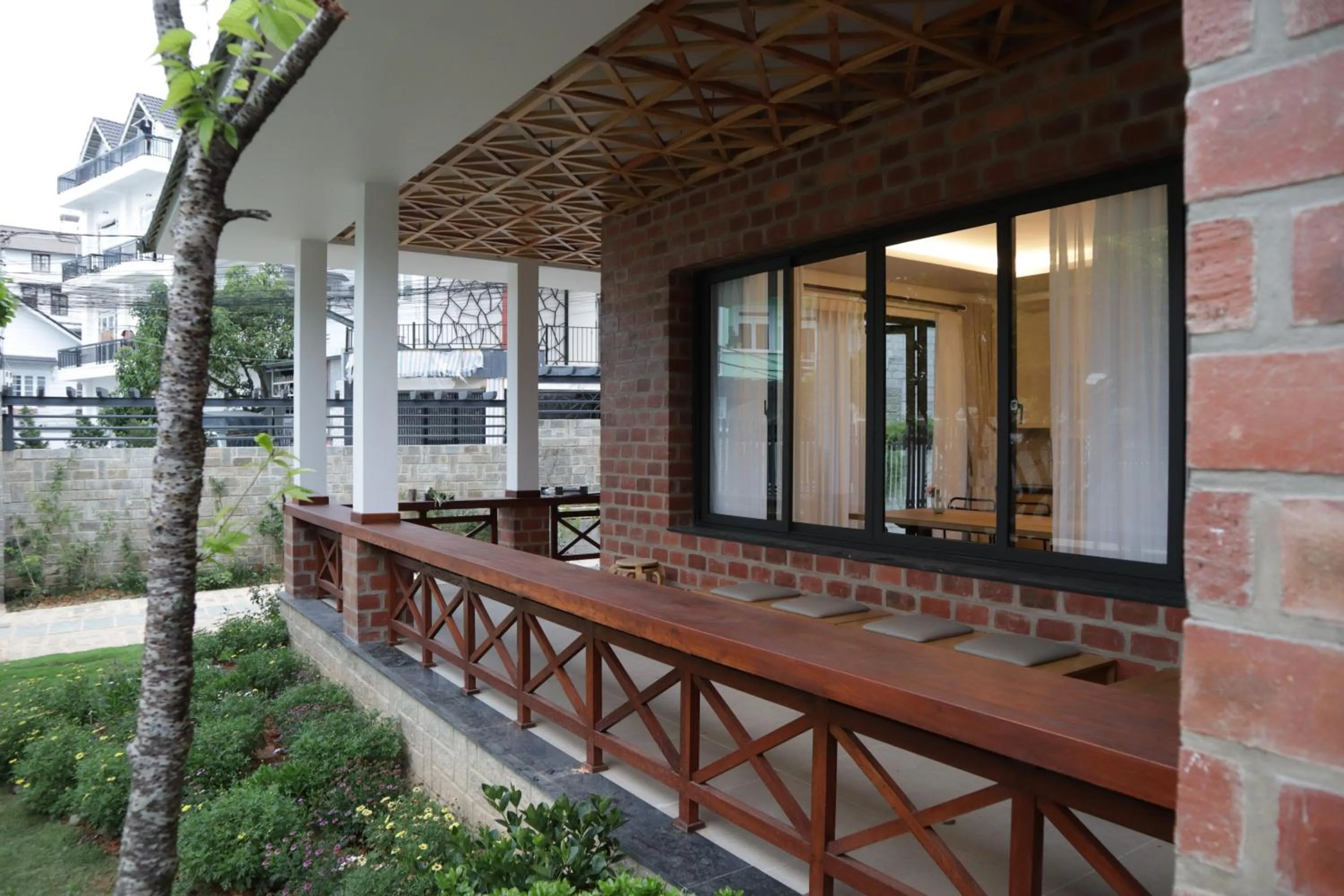 Balcony/Terrace in Hoang Loc Villa
