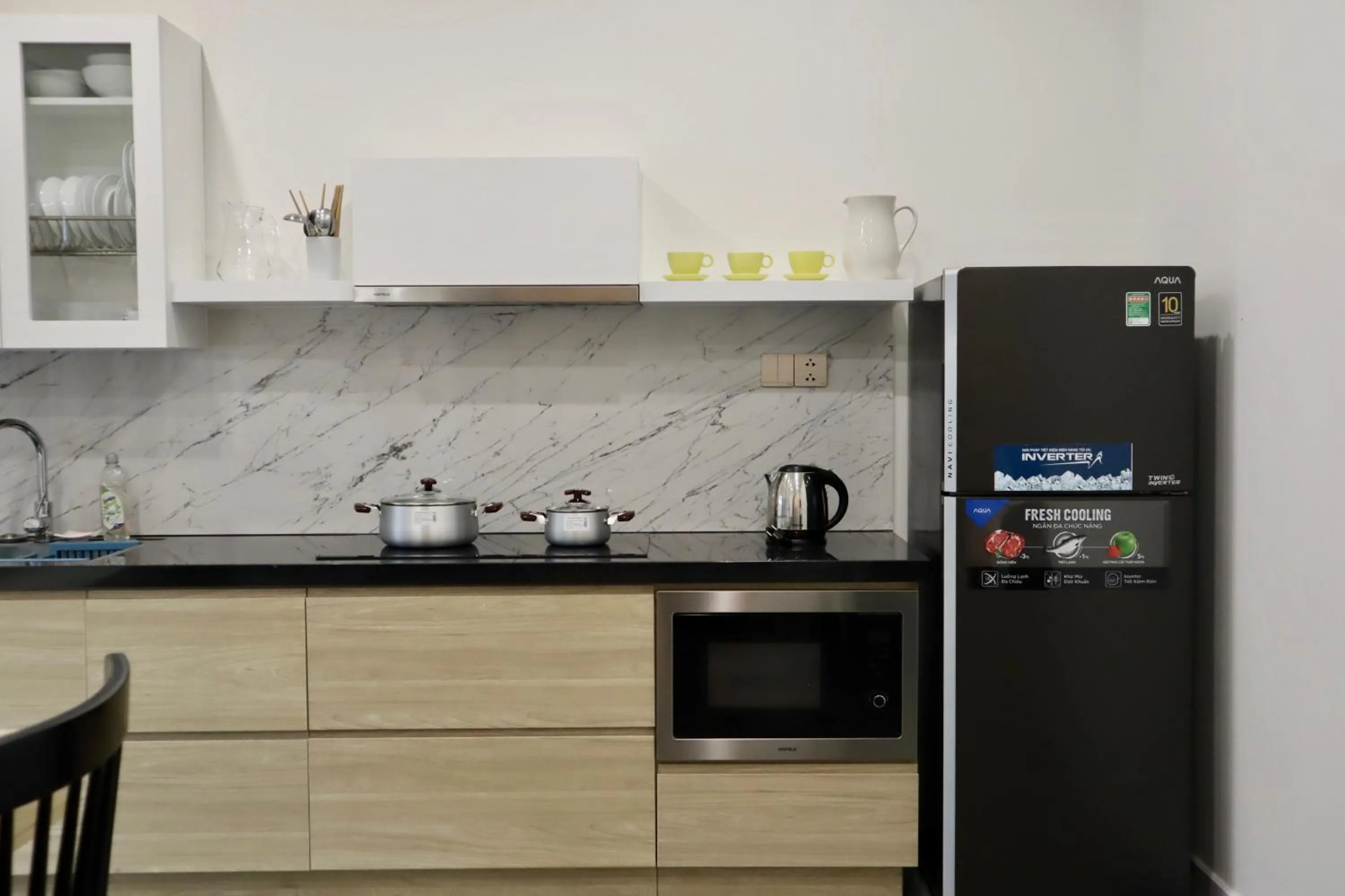 Kitchen or kitchenette in Hoang Loc Villa