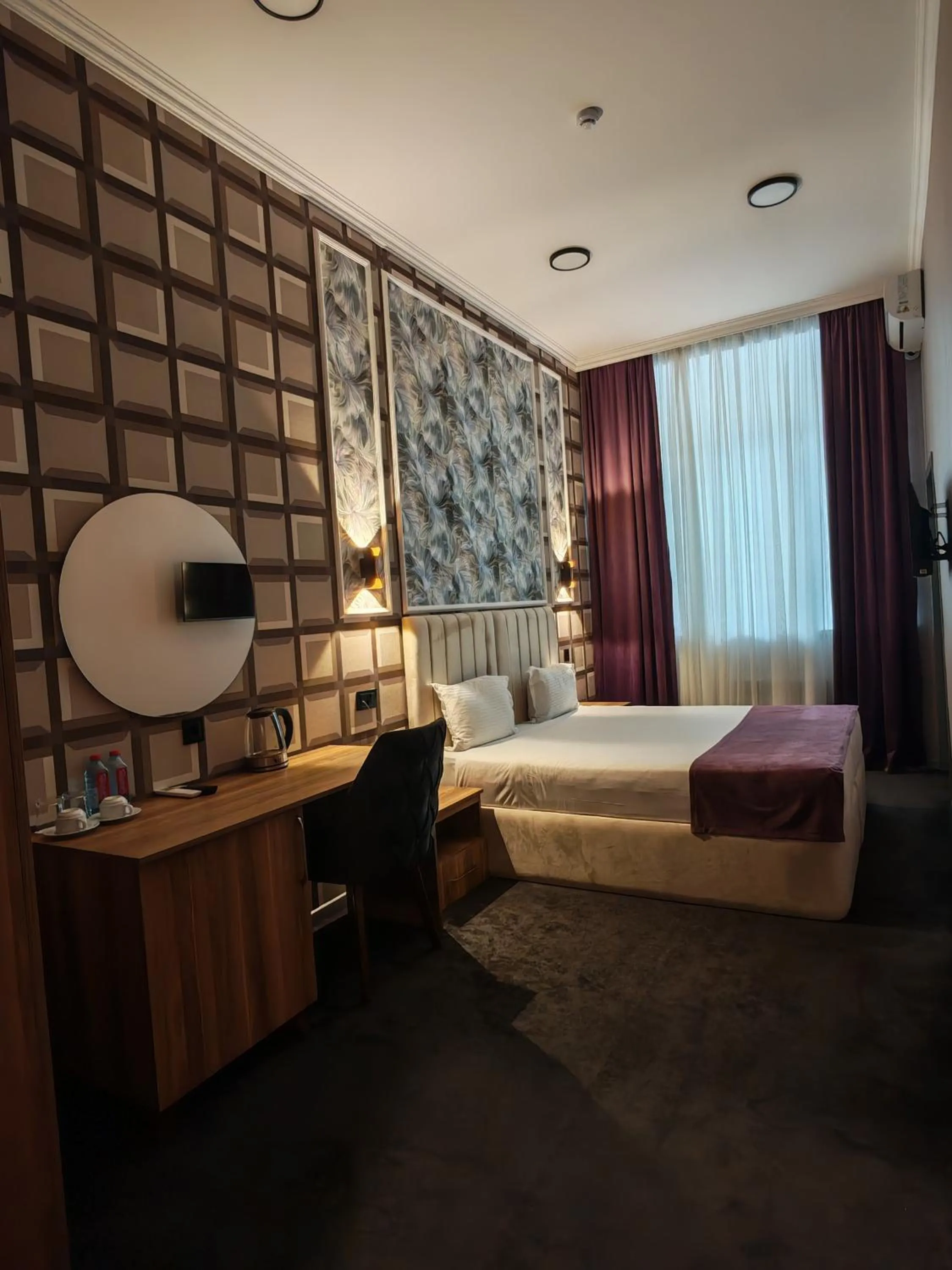 Bed in Will Hotel Baku
