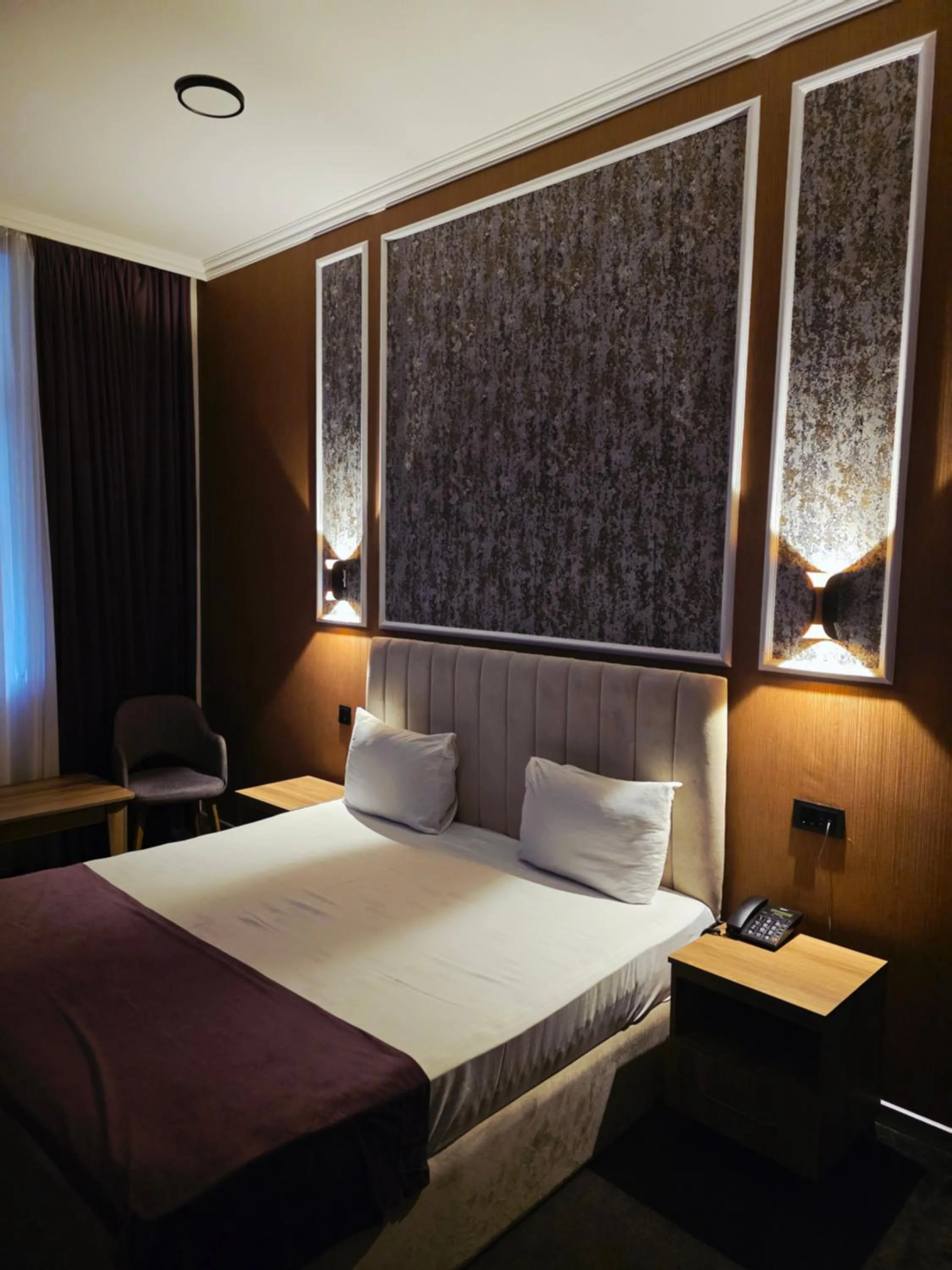 Bed in Will Hotel Baku