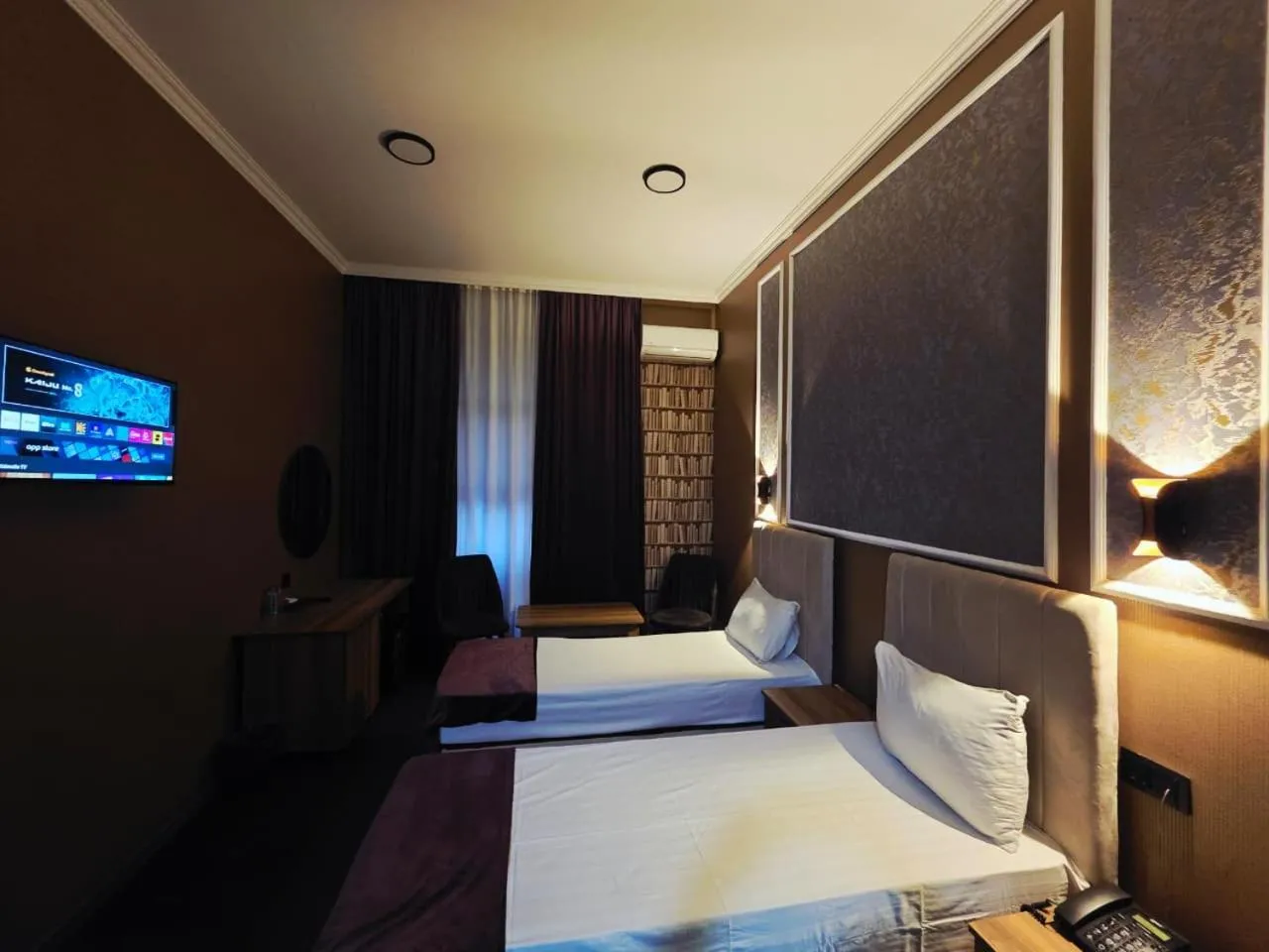 Bed in Will Hotel Baku