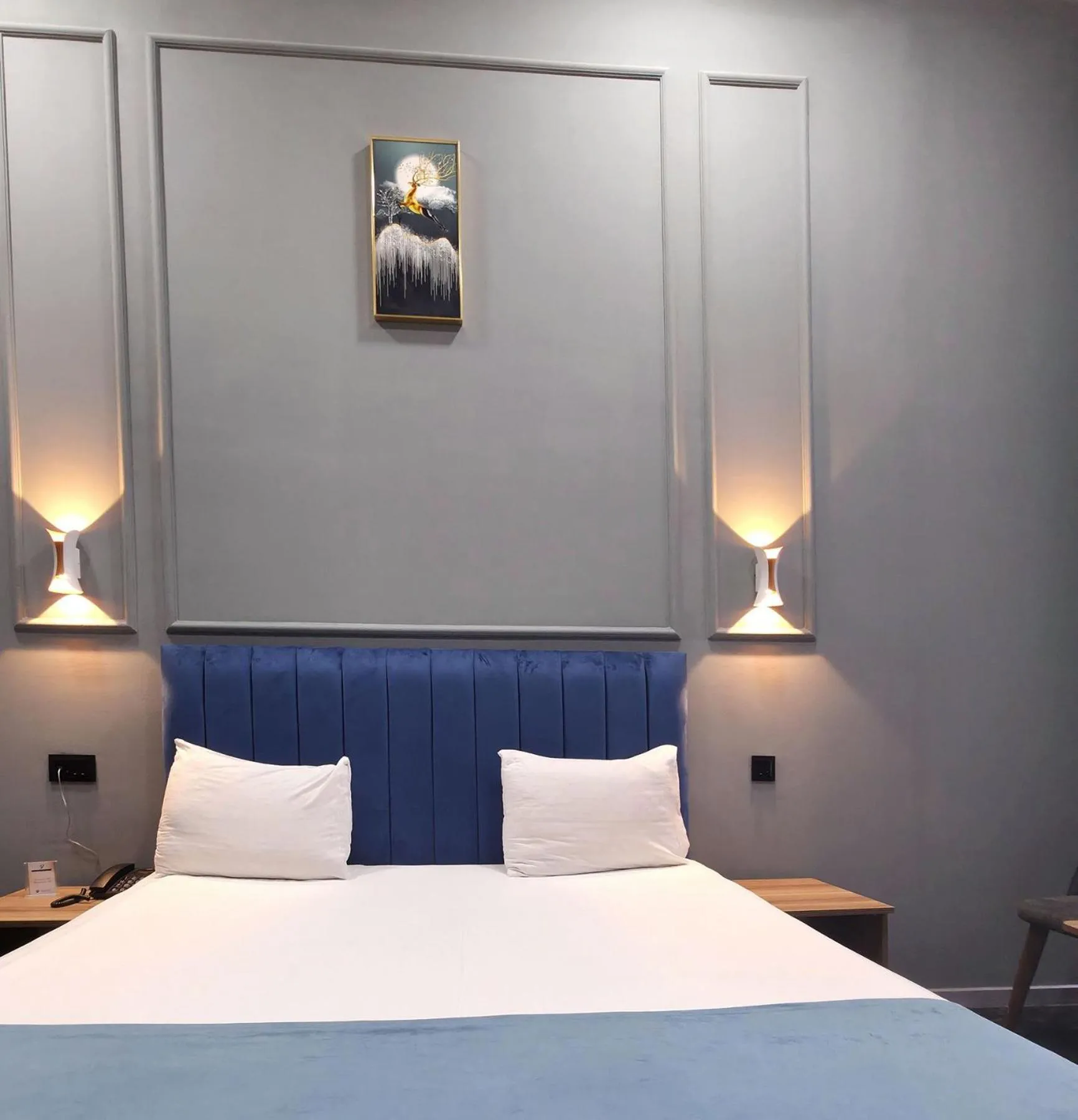 Bed in Will Hotel Baku