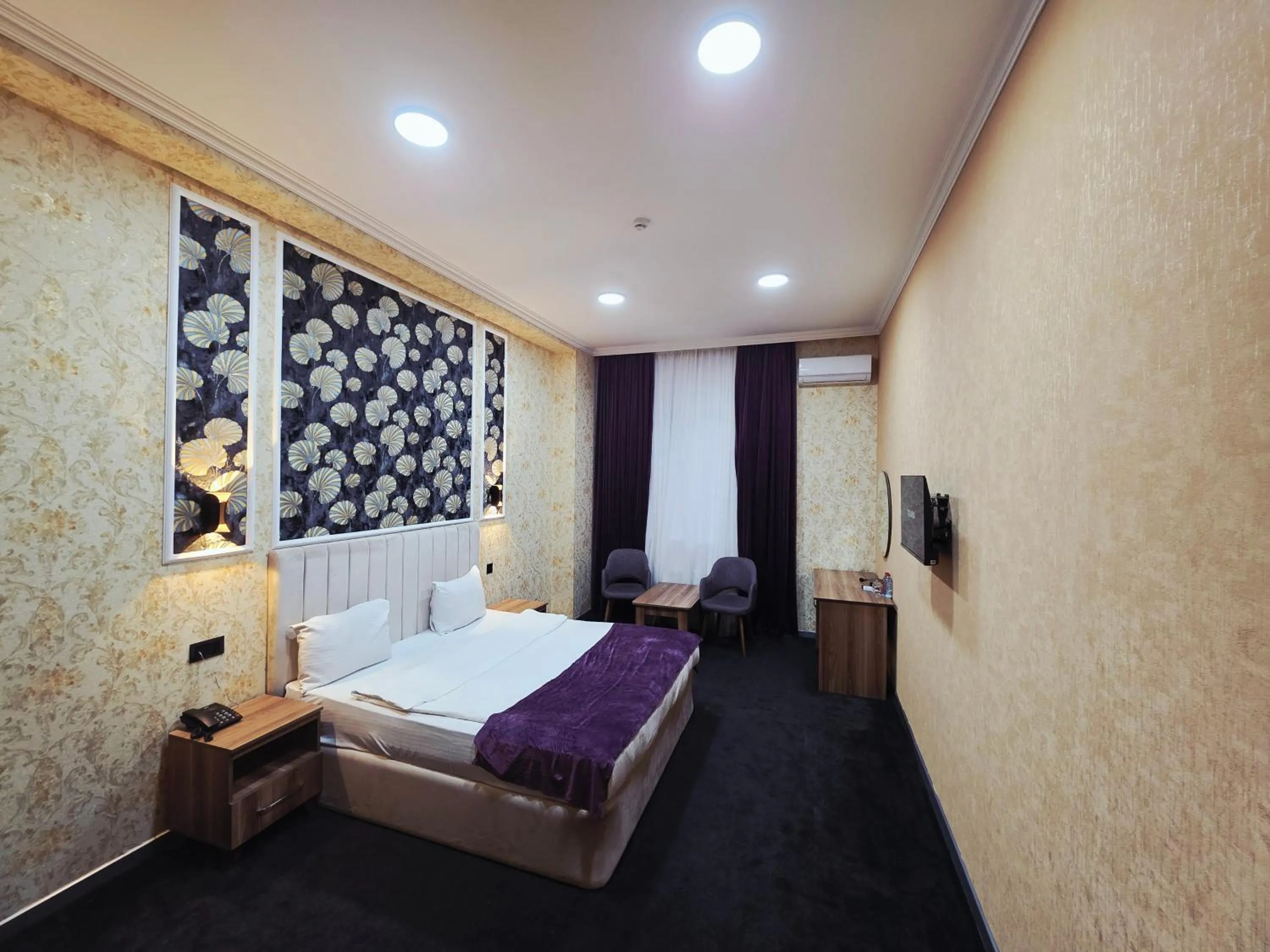 Bed in Will Hotel Baku
