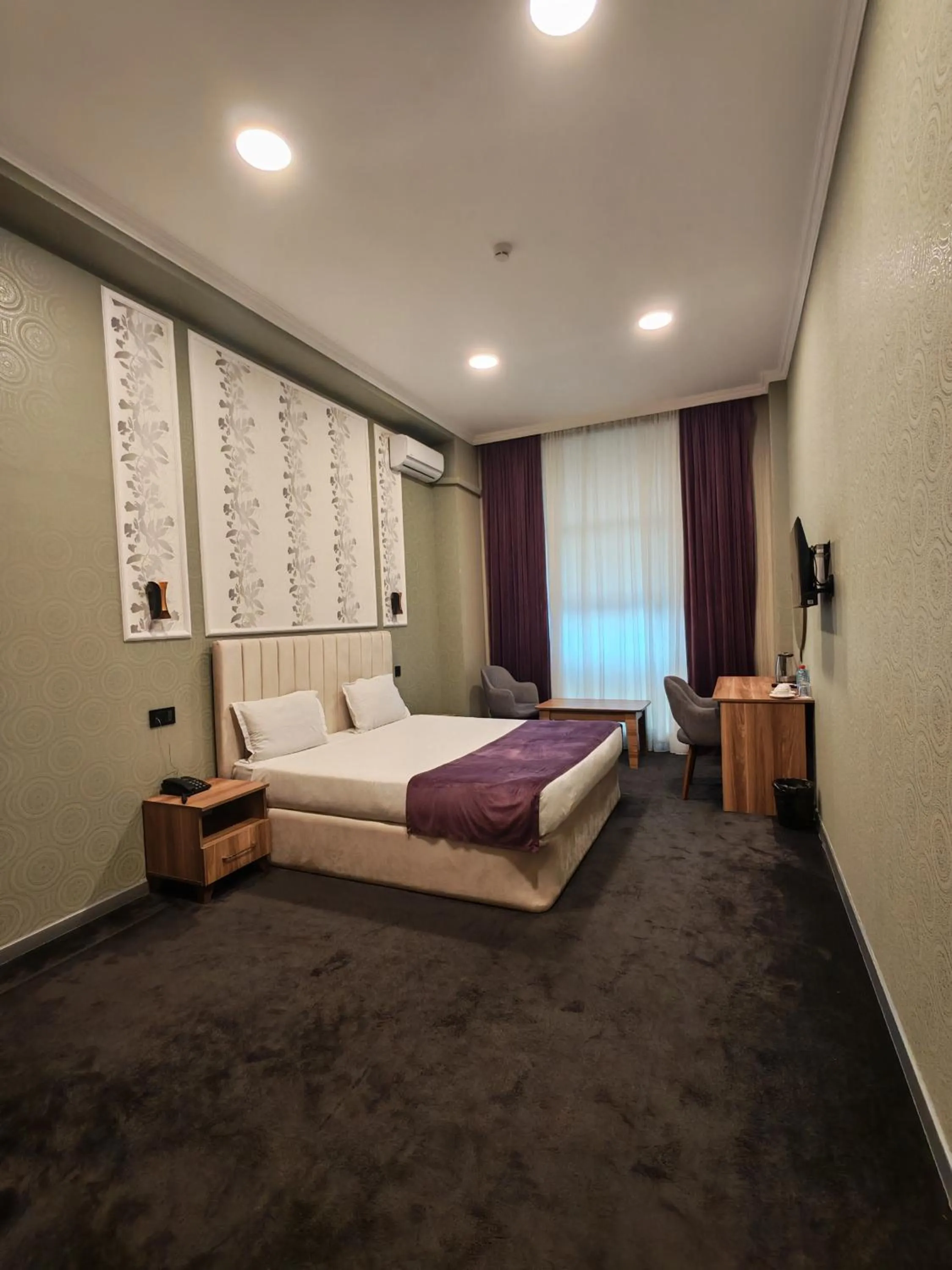 Bed in Will Hotel Baku