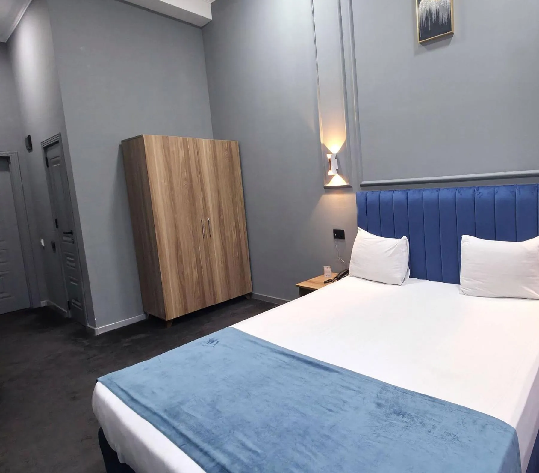 Bed in Will Hotel Baku