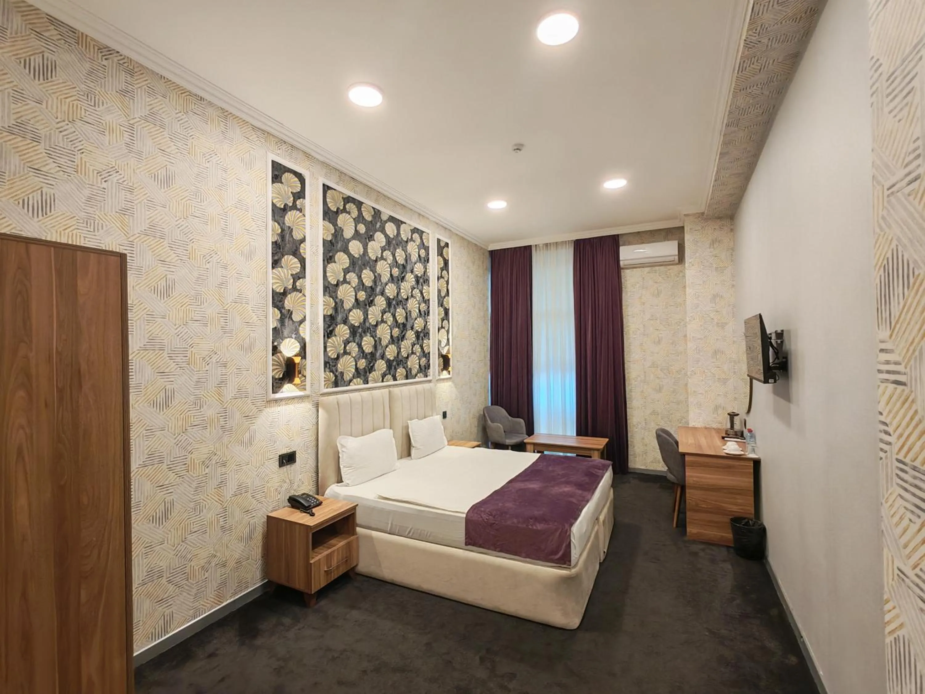 Bed in Will Hotel Baku
