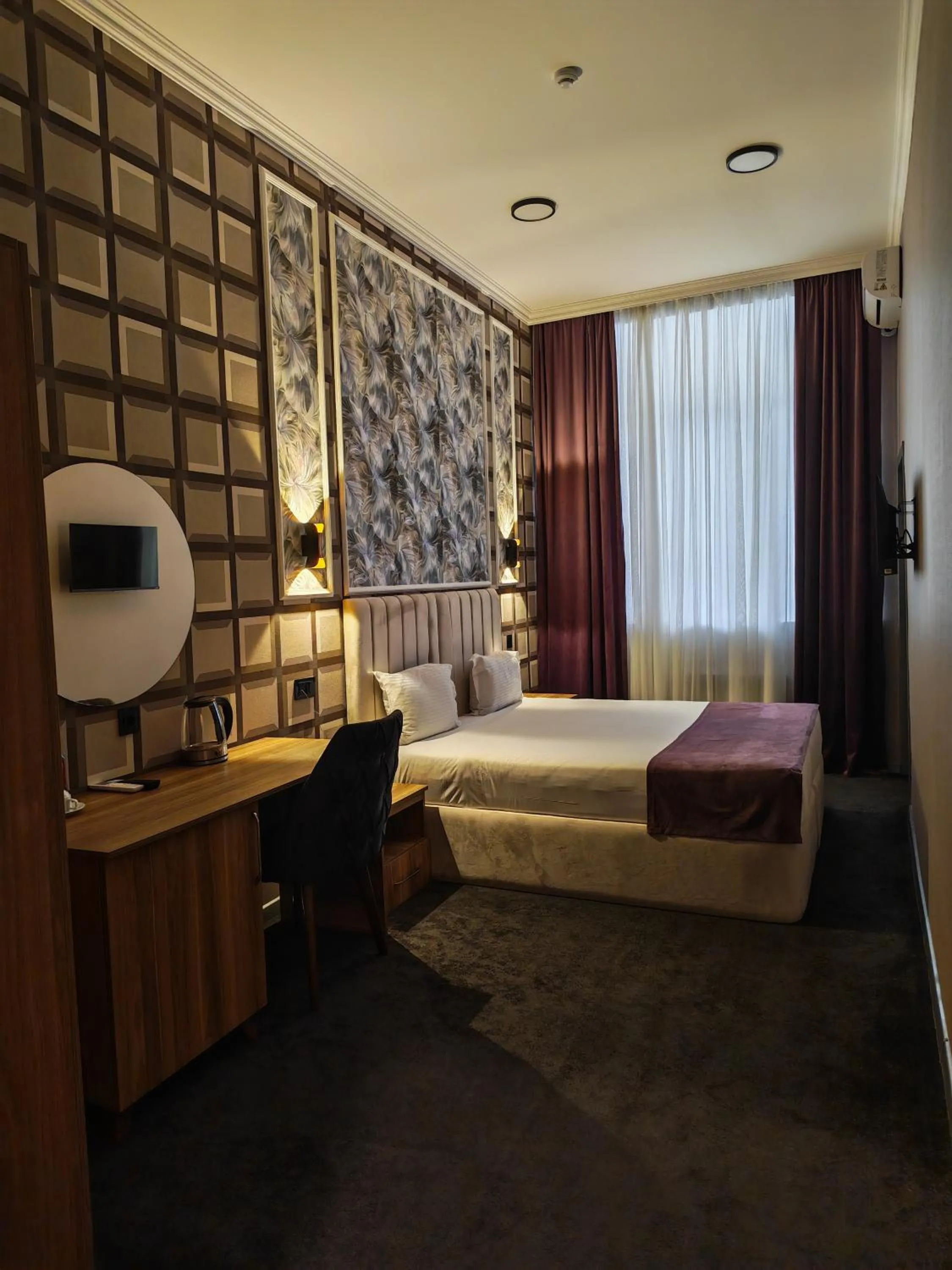 Bed in Will Hotel Baku